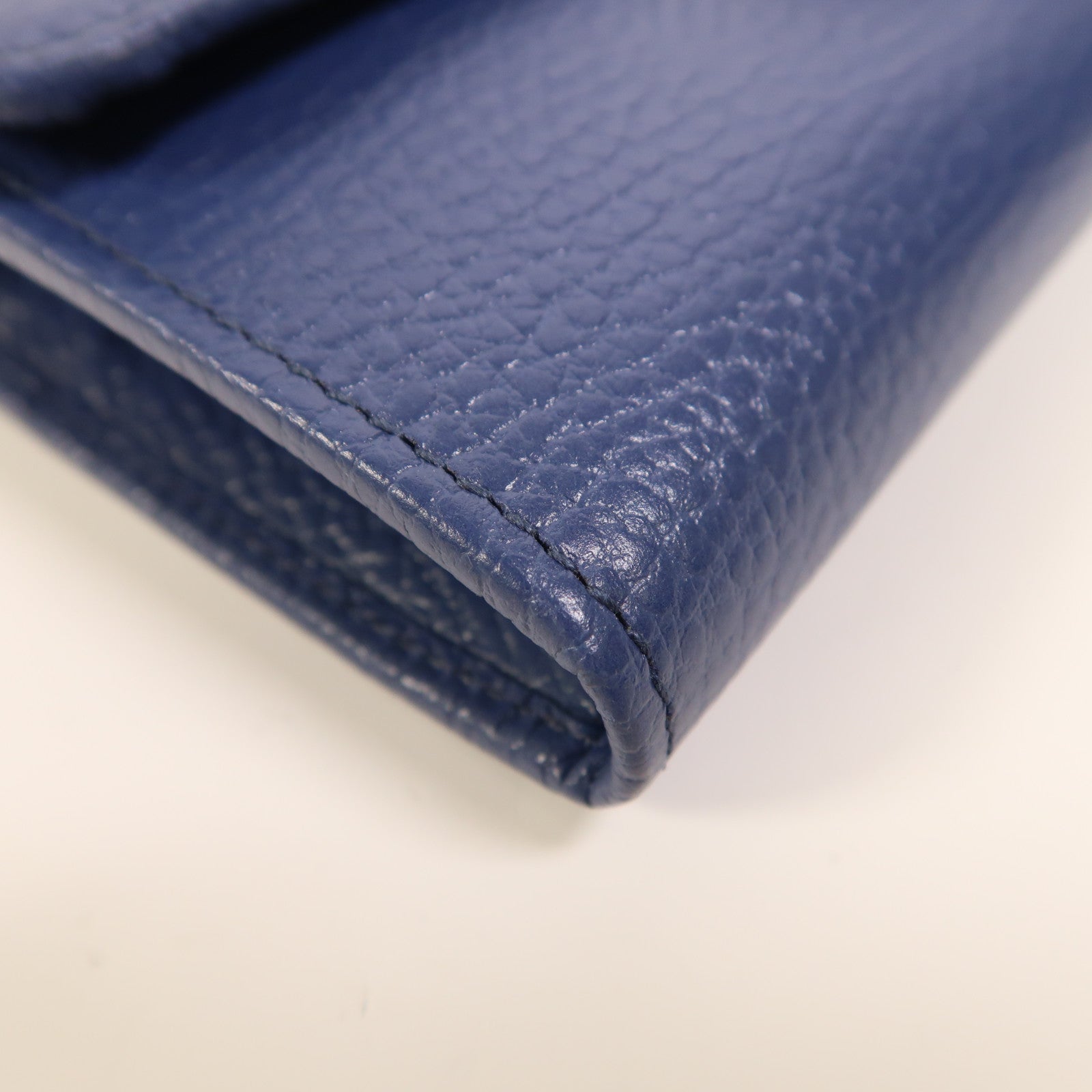 GUCCI 牛皮皮革Icon GG Interlocking金扣長錢包