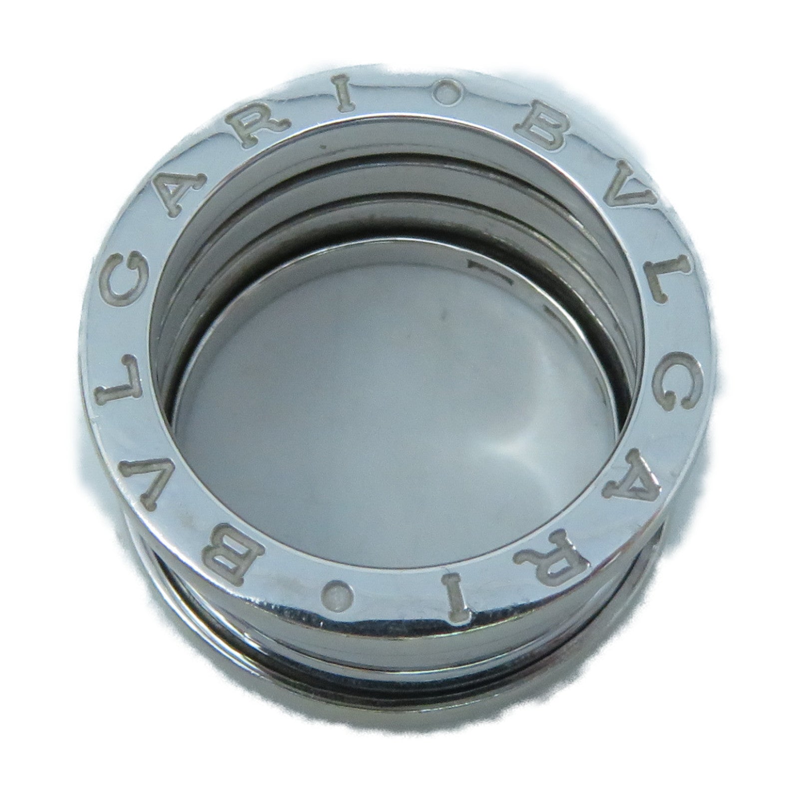 BVLGARI 【激減優惠】18K白金B-zero1戒指BVLGARI#50/US#5銀色