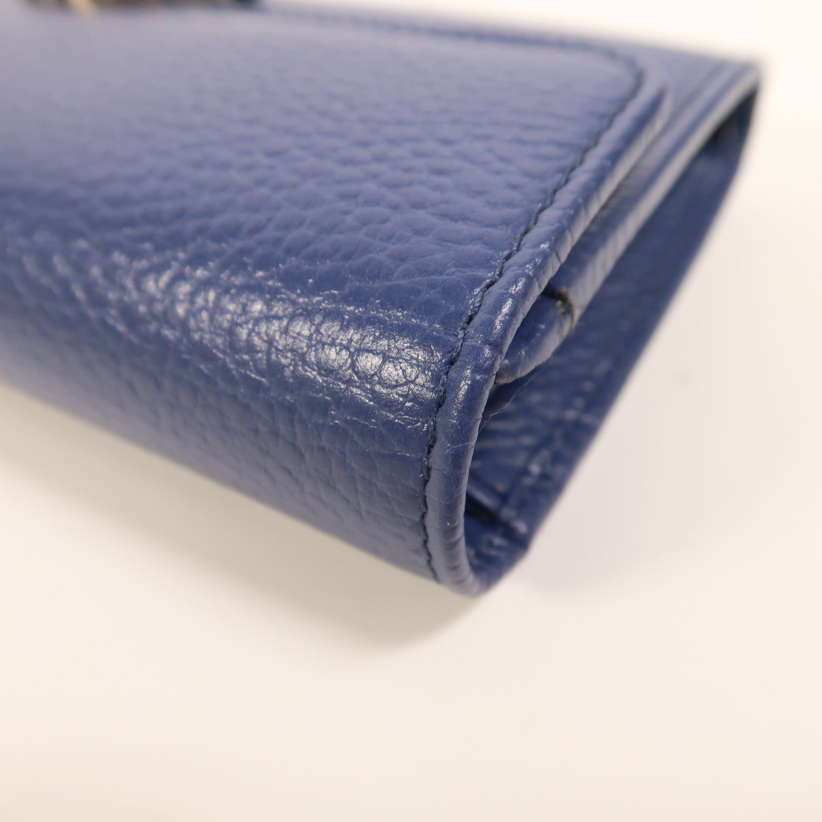 GUCCI 牛皮皮革Icon GG Interlocking金扣長錢包