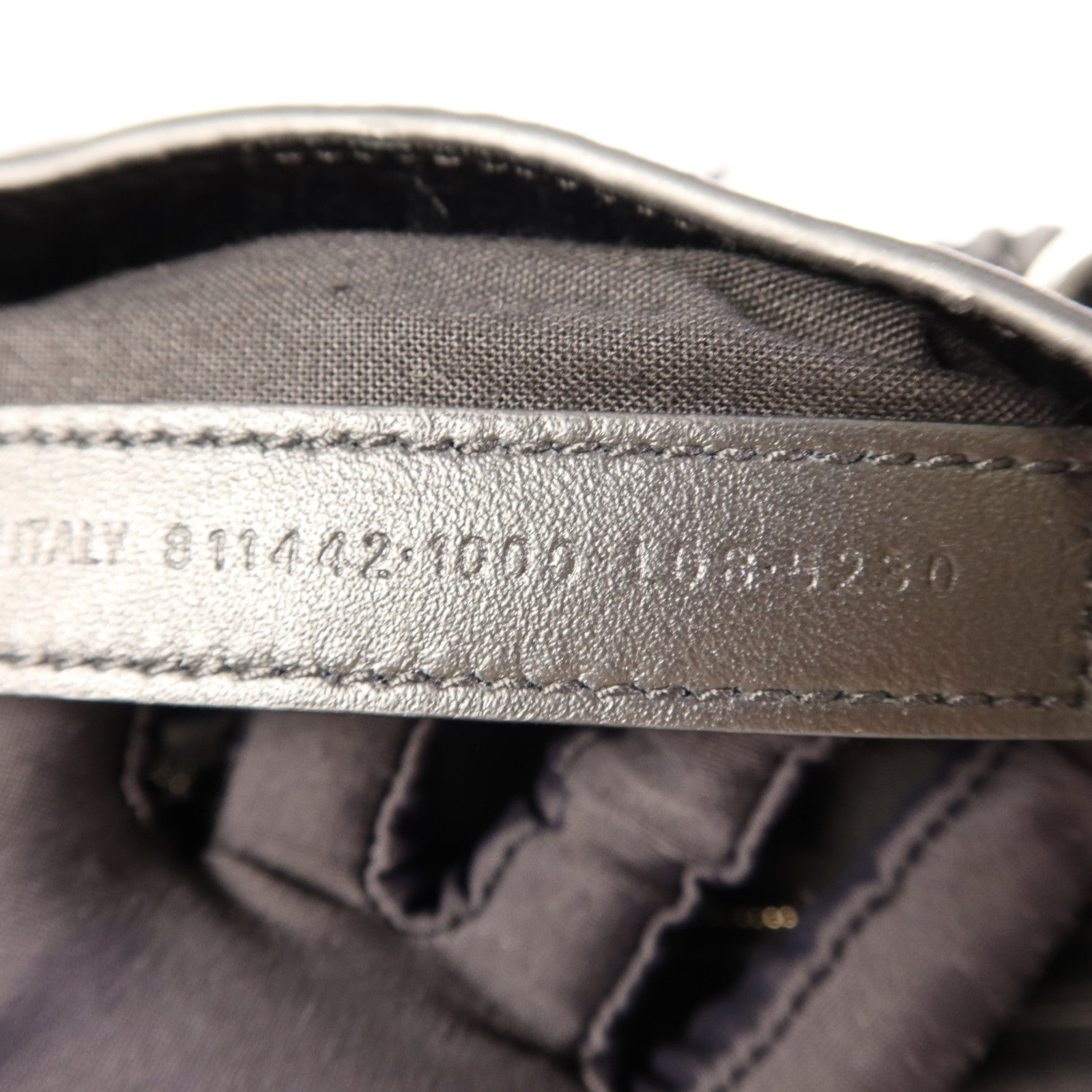 BALENCIAGA 羊皮皮革Le City Small Bag銀扣手挽肩背兩用袋