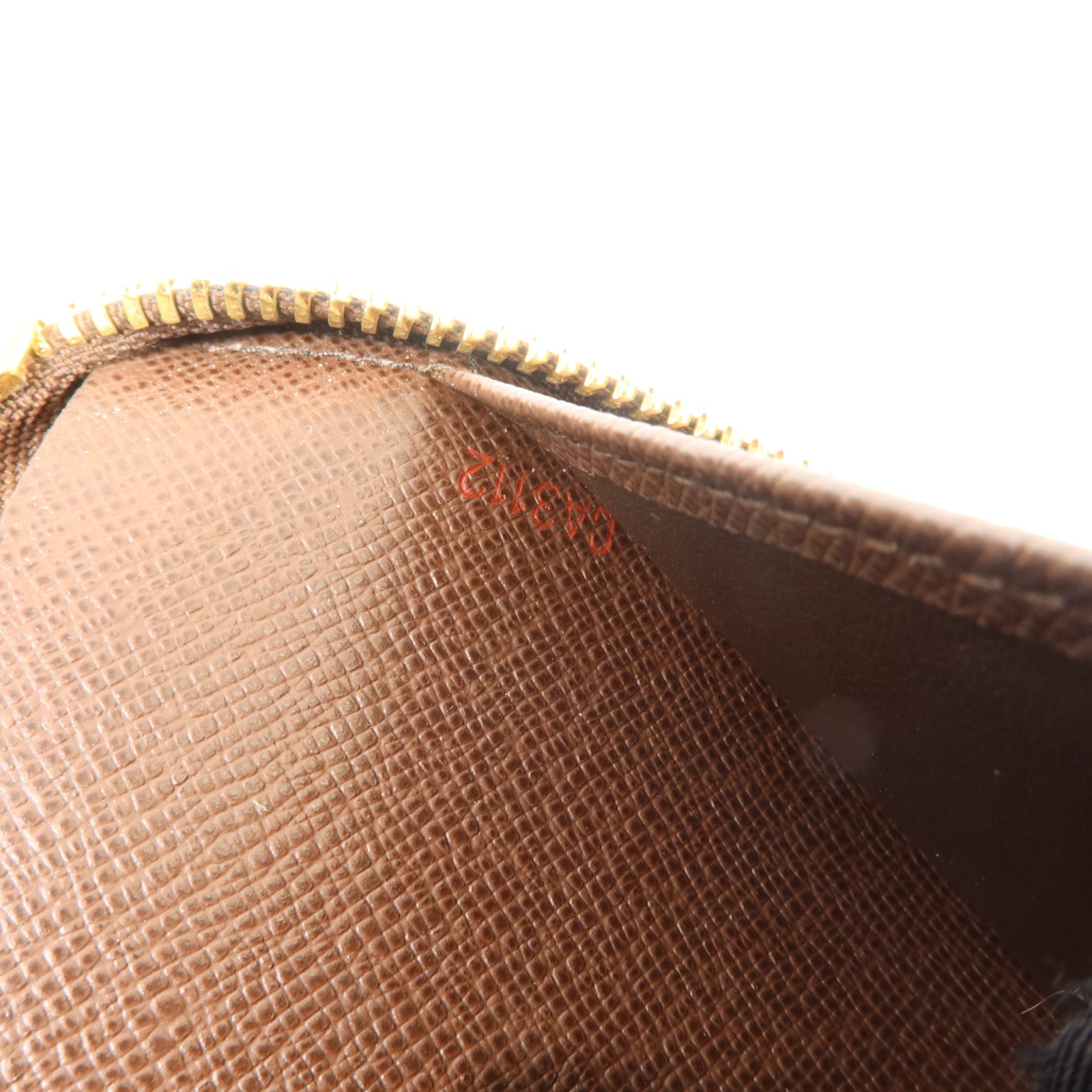 LOUIS VUITTON Damier Zippy Organizer金扣長錢包