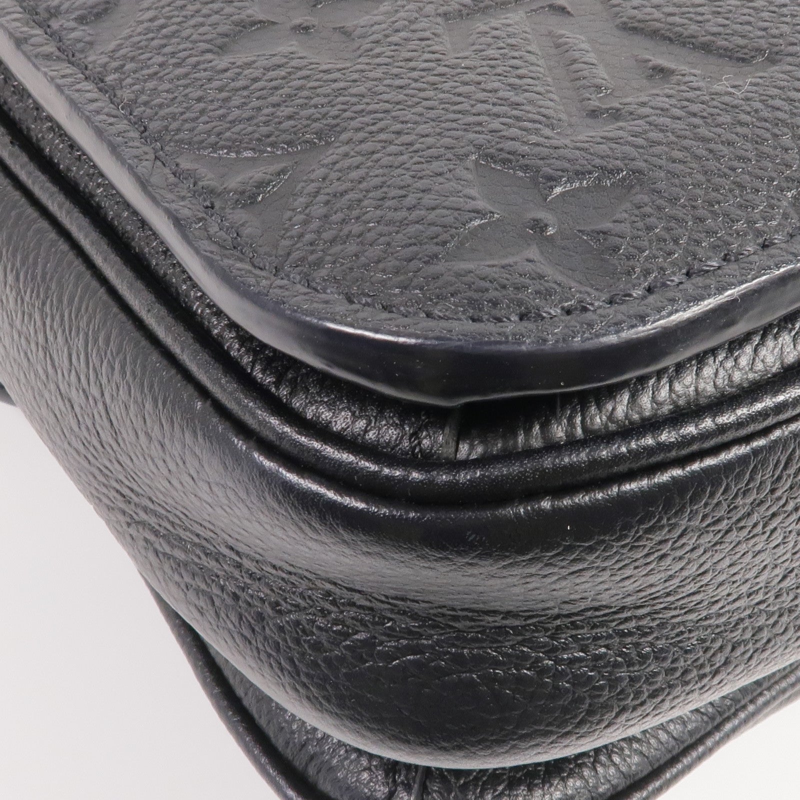 LOUIS VUITTON Monogram Empreinte Pochette Metis金扣手挽肩背兩用袋