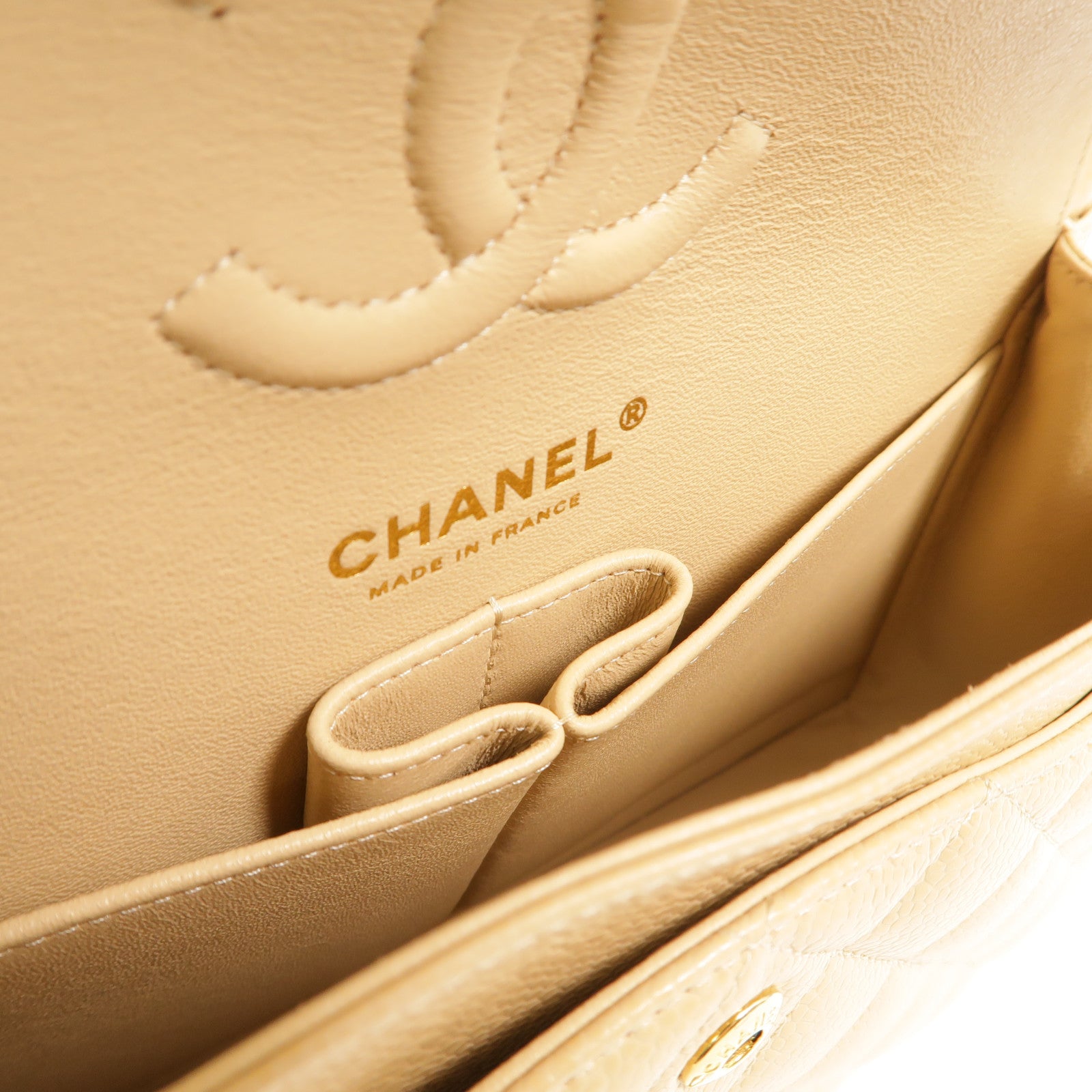 CHANEL 牛皮皮革Classic 23鏈帶肩背袋