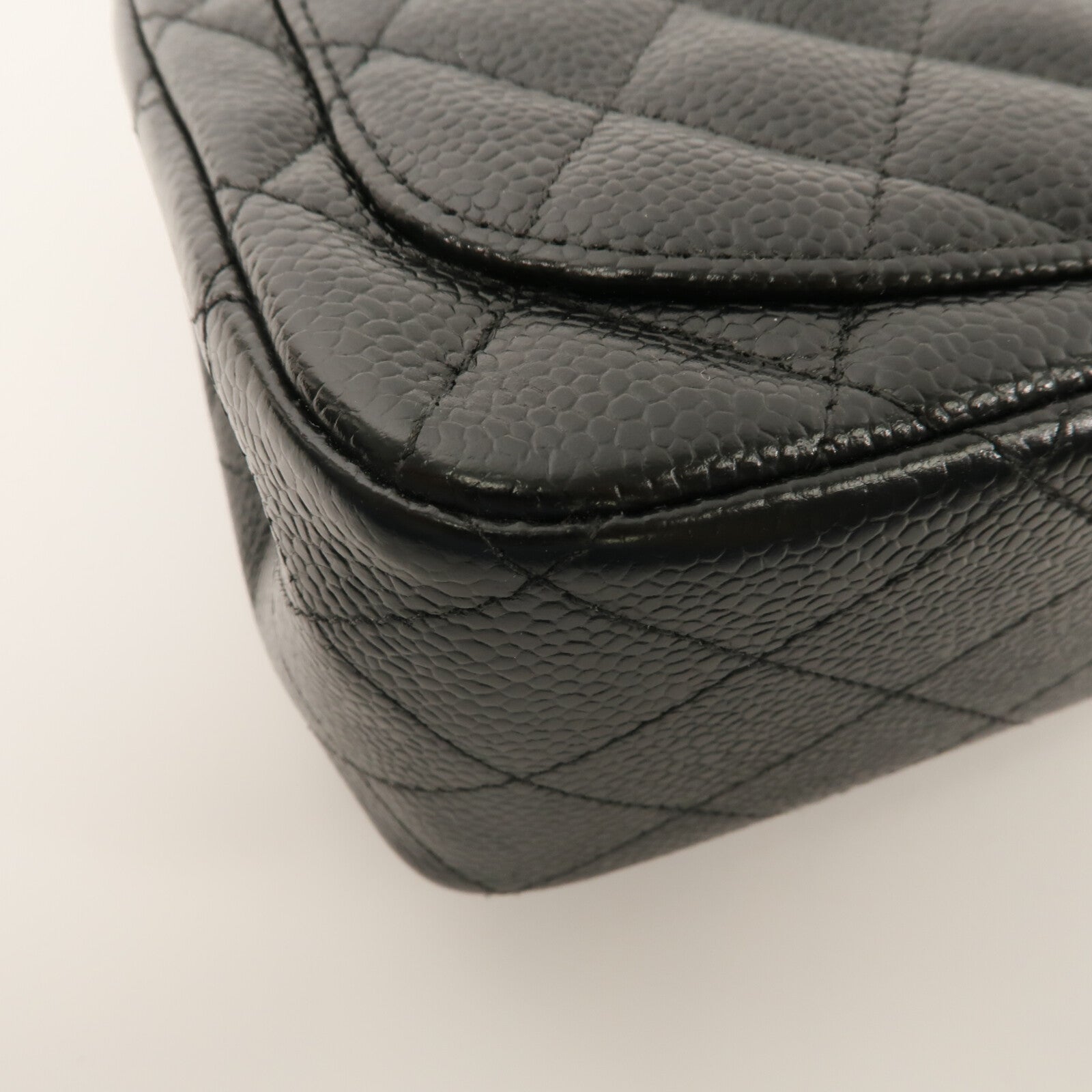 CHANEL 牛皮皮革Classic 17鏈帶肩背袋