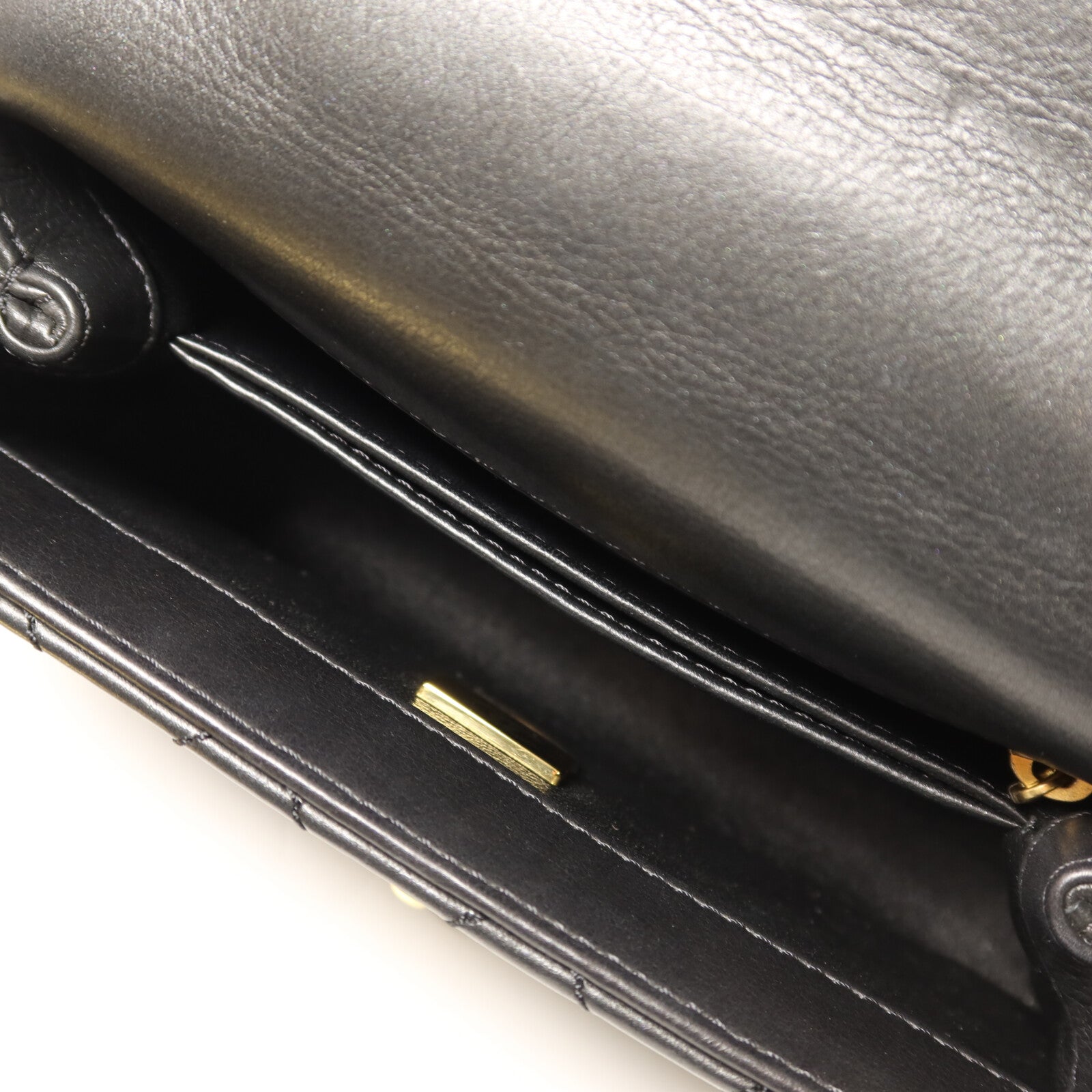 CHANEL 牛皮皮革Coco Handle Mini金扣鏈帶手挽肩背兩用袋
