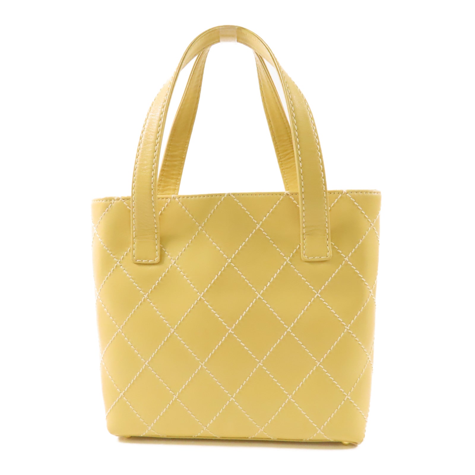 CHANEL 牛皮皮革Vintage Tote Bag金扣手挽袋