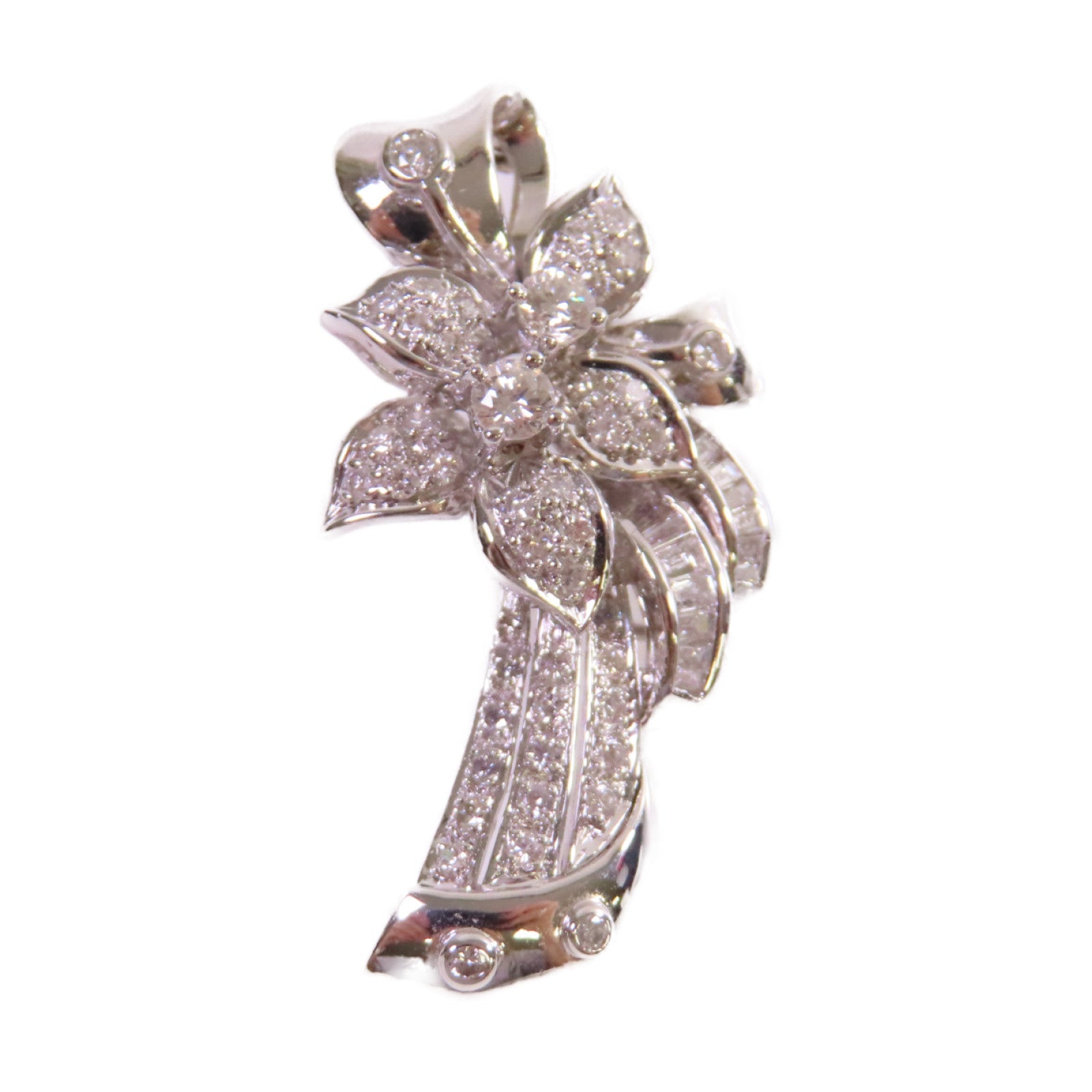 JEWELRY 18K白金/鑽石Diamond Pendant Top吊墜頭扣