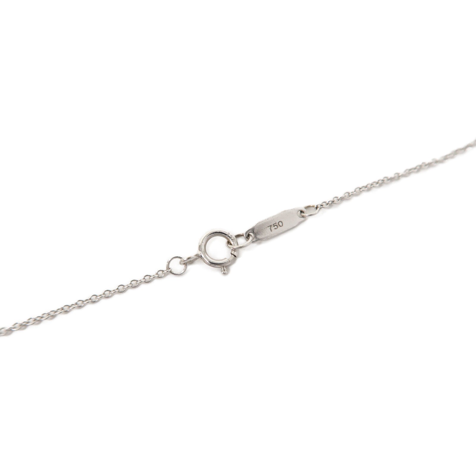 TIFFANY＆CO 18K白金Necklace項鍊