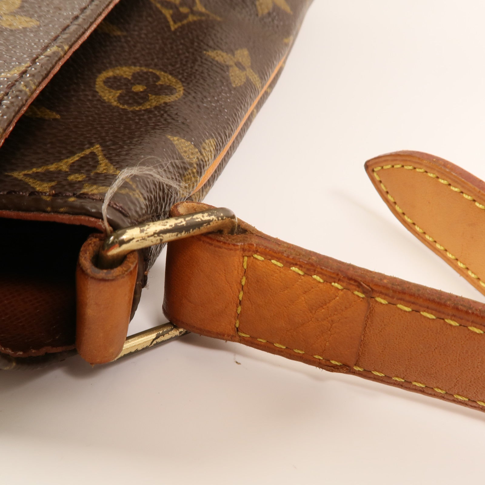 LOUIS VUITTON Monogram Musette Salsa金扣肩背袋