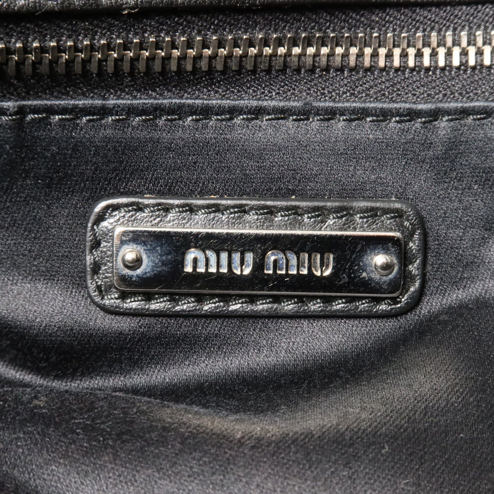 Miu Miu 珠片Shoulder Bag鏈帶手挽肩背兩用袋