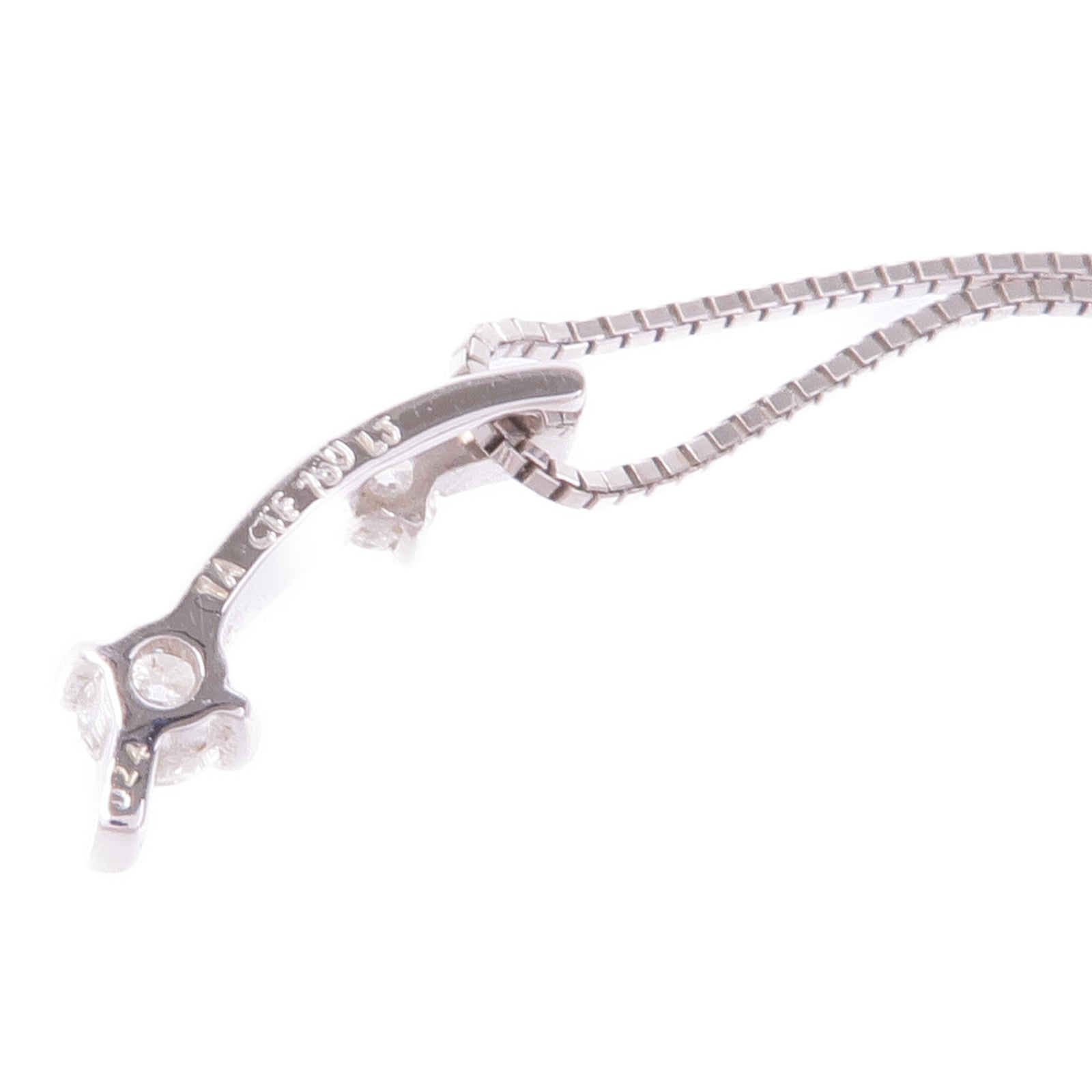 JEWELRY 18K白金Diamond Necklace鑽石項鍊