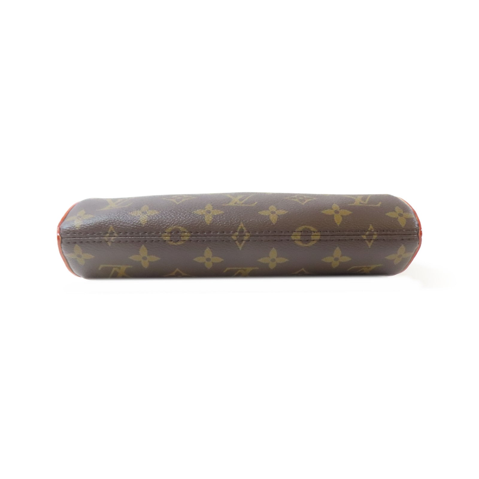 LOUIS VUITTON Monogram Pochette Tirette金扣手挽肩背兩用袋啡色