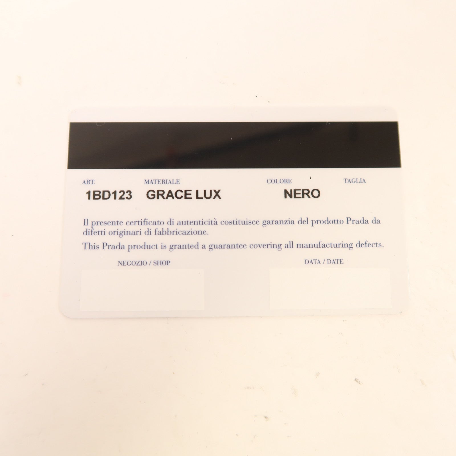 PRADA 羊皮皮革Etiquette Bag銀扣肩背袋黑色