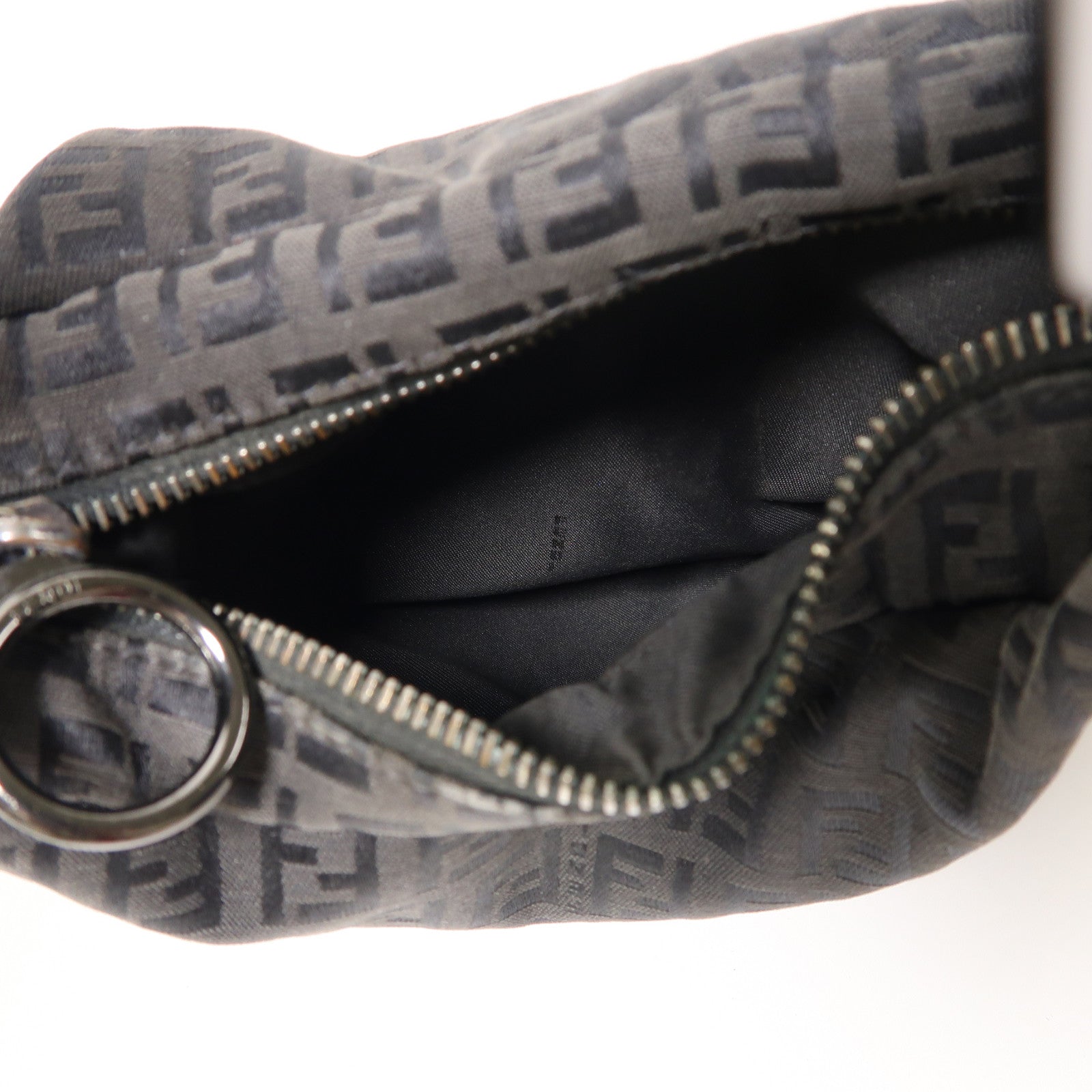 FENDI 帆布Shoulder Bag肩背袋黑色
