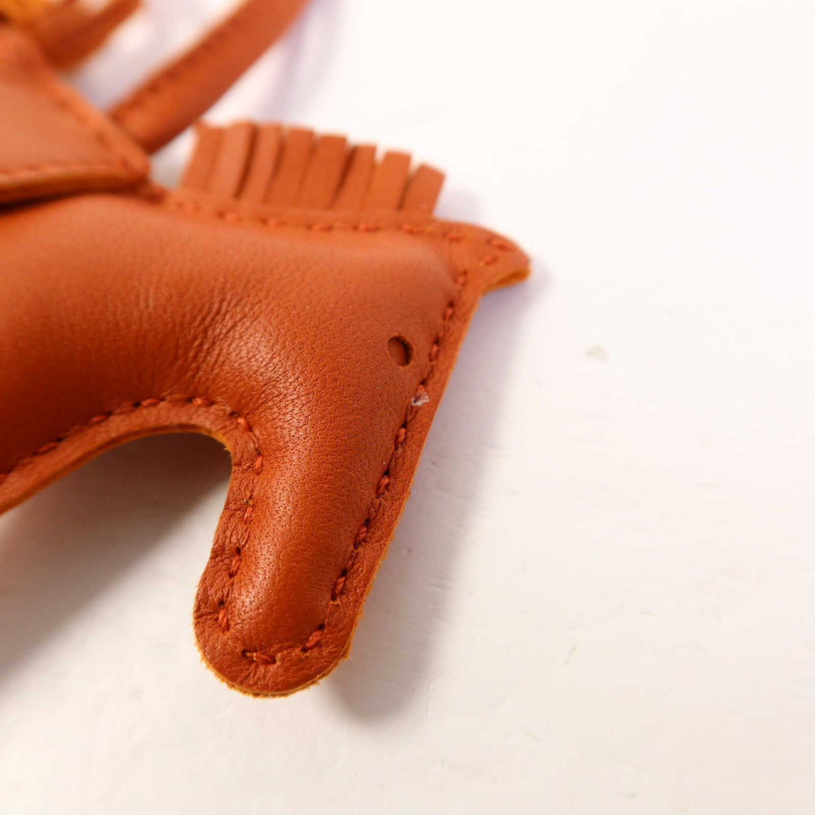 HERMES Milo皮革Rodeo PM掛飾