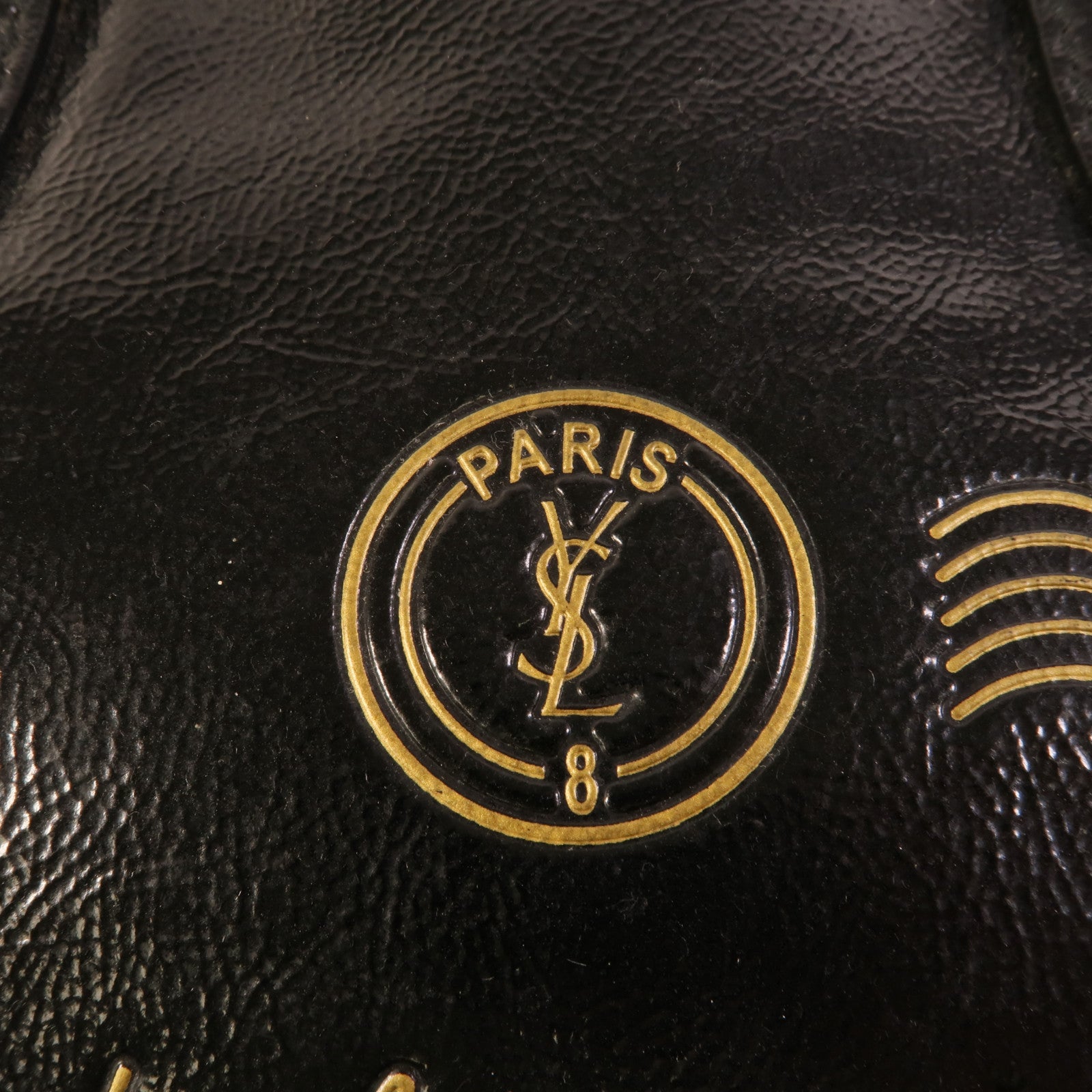 YVES SAINT LAURENT 漆皮皮革Tote Bag手挽袋