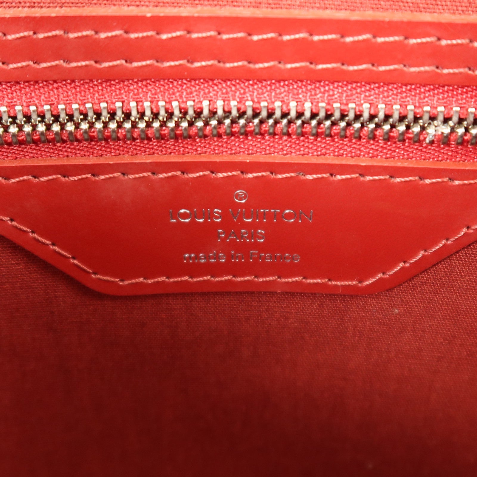 LOUIS VUITTON Epi Brea MM銀扣手挽肩背兩用袋