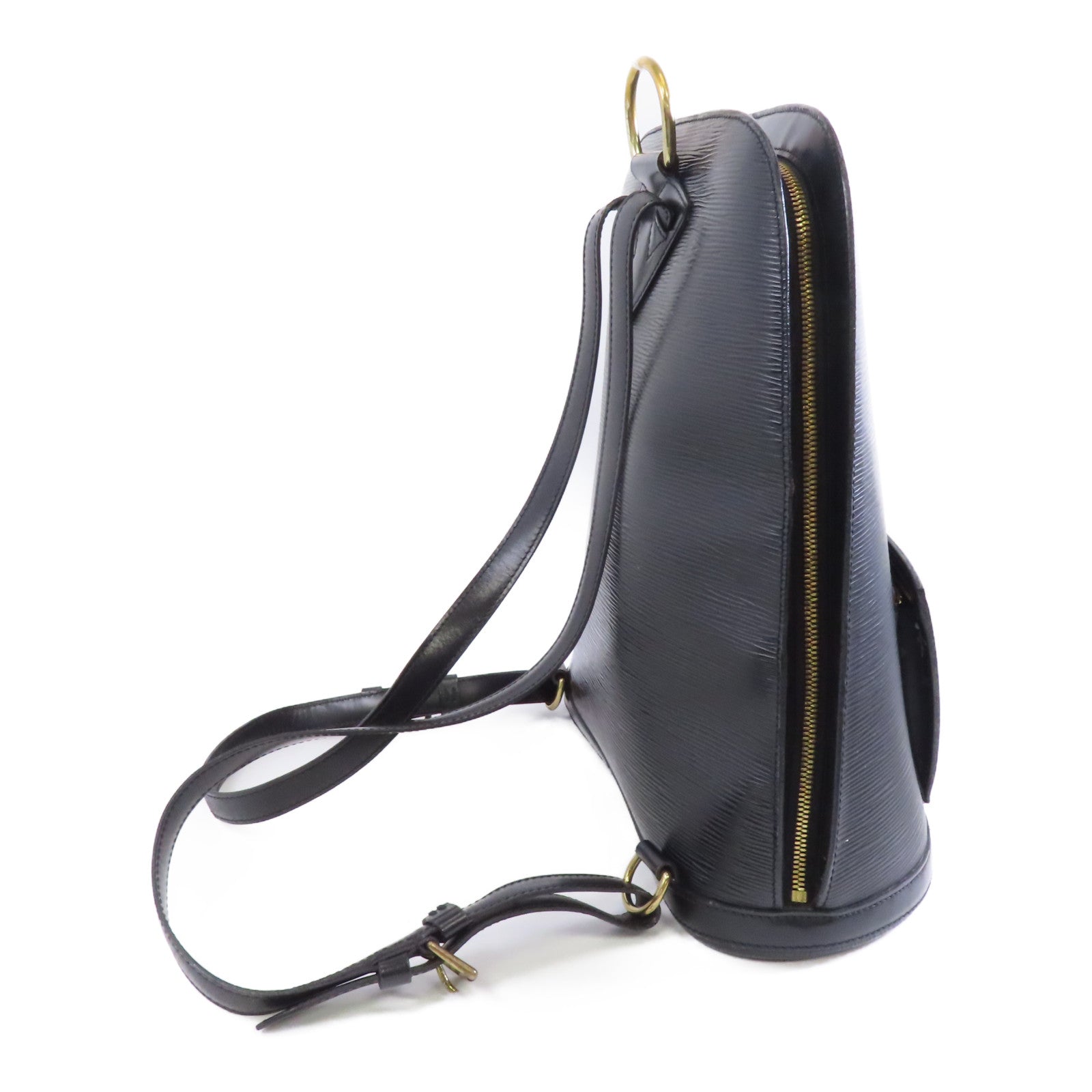 LOUIS VUITTON Epi Cobran Backpack金扣背包黑色