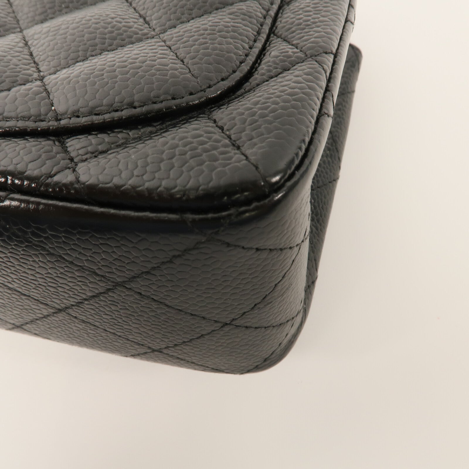 CHANEL 牛皮皮革Classic 17鏈帶肩背袋