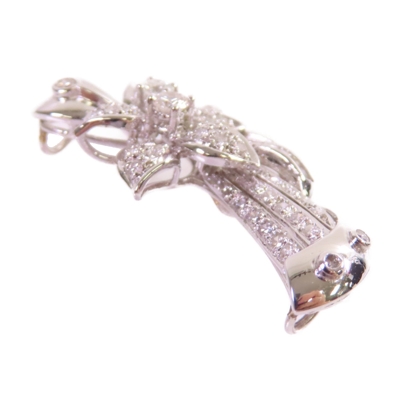 JEWELRY 18K白金/鑽石Diamond Pendant Top吊墜頭扣