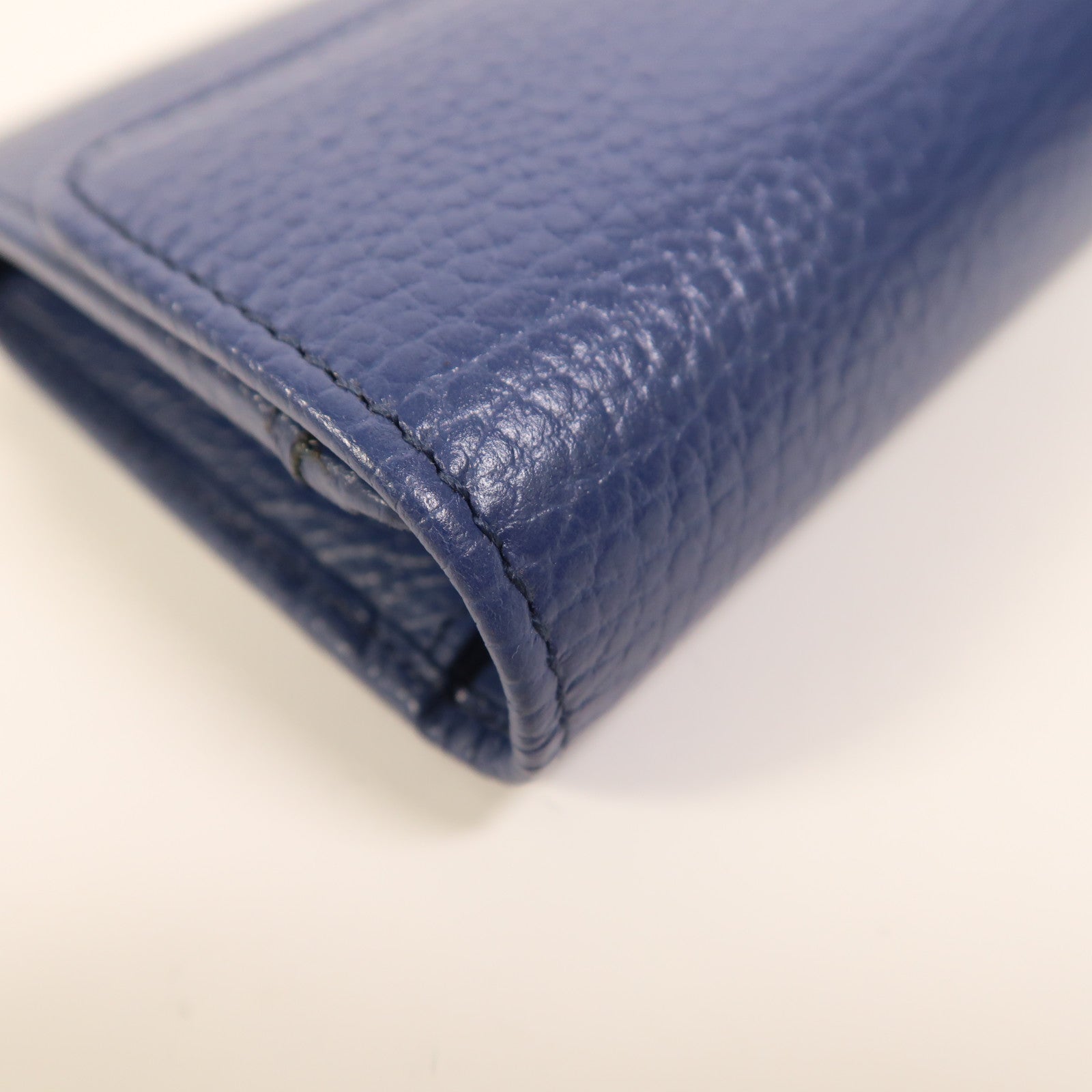 GUCCI 牛皮皮革Icon GG Interlocking金扣長錢包