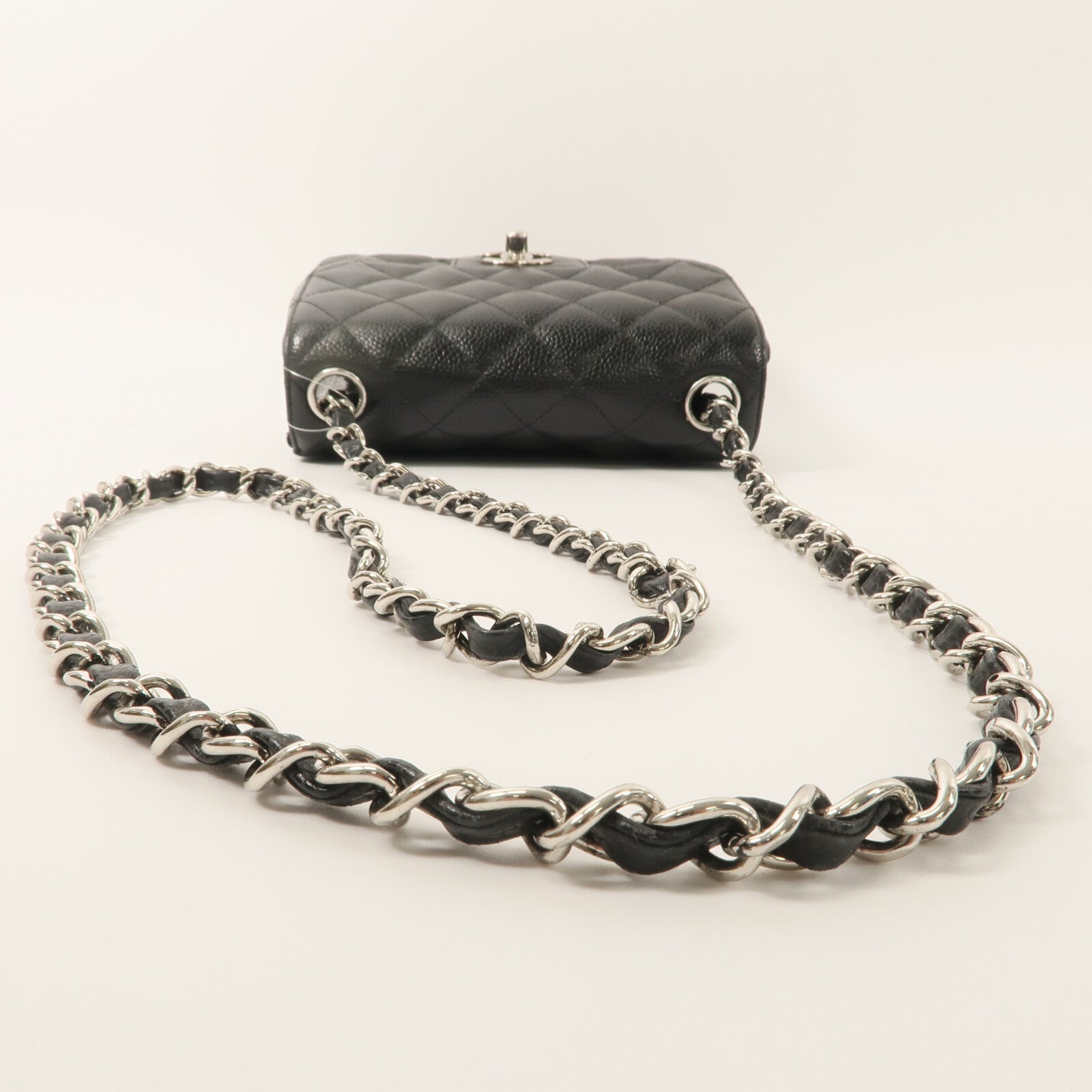 CHANEL 牛皮皮革Classic 17鏈帶肩背袋