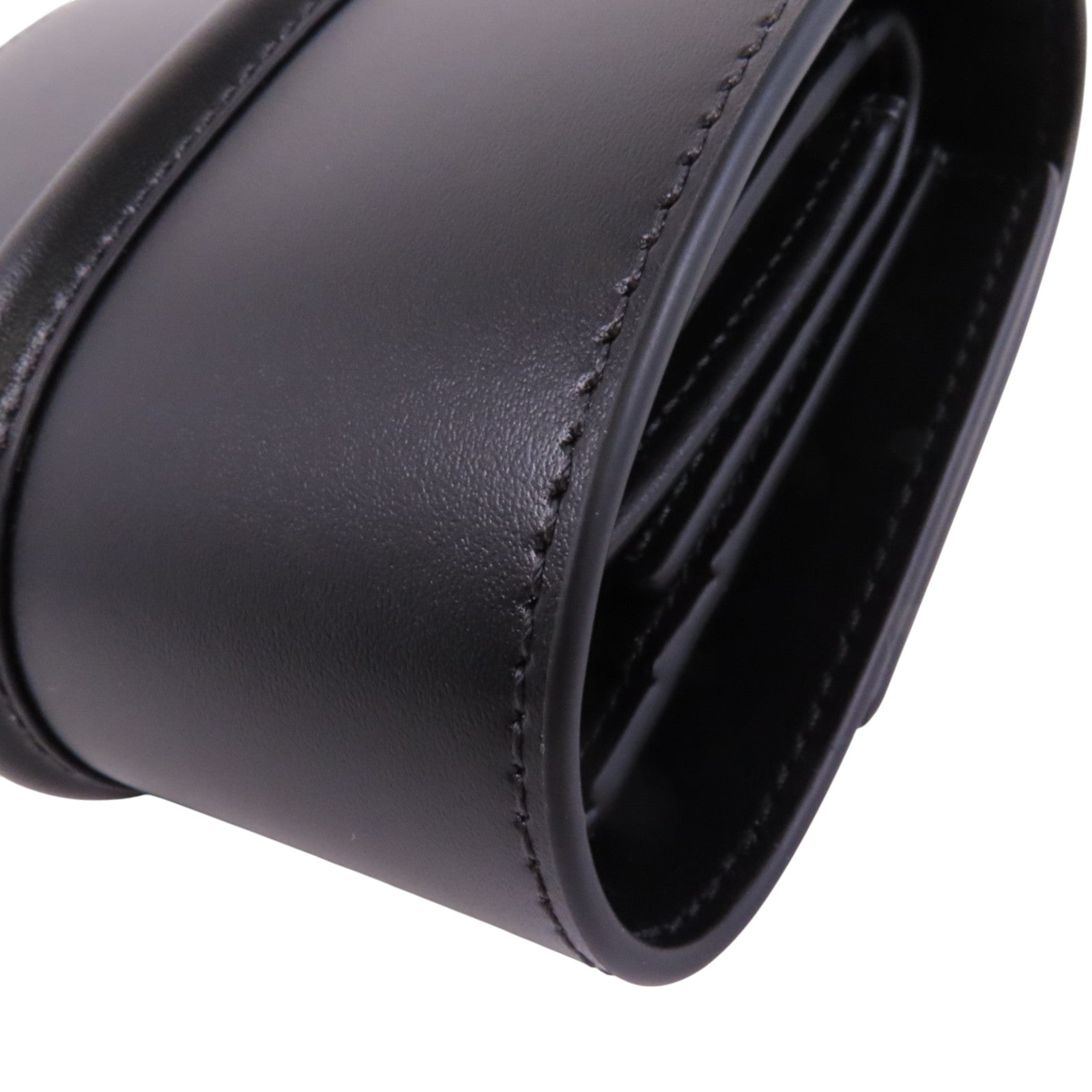 CELINE 牛皮皮革16 Trifold Wallet金扣短錢包