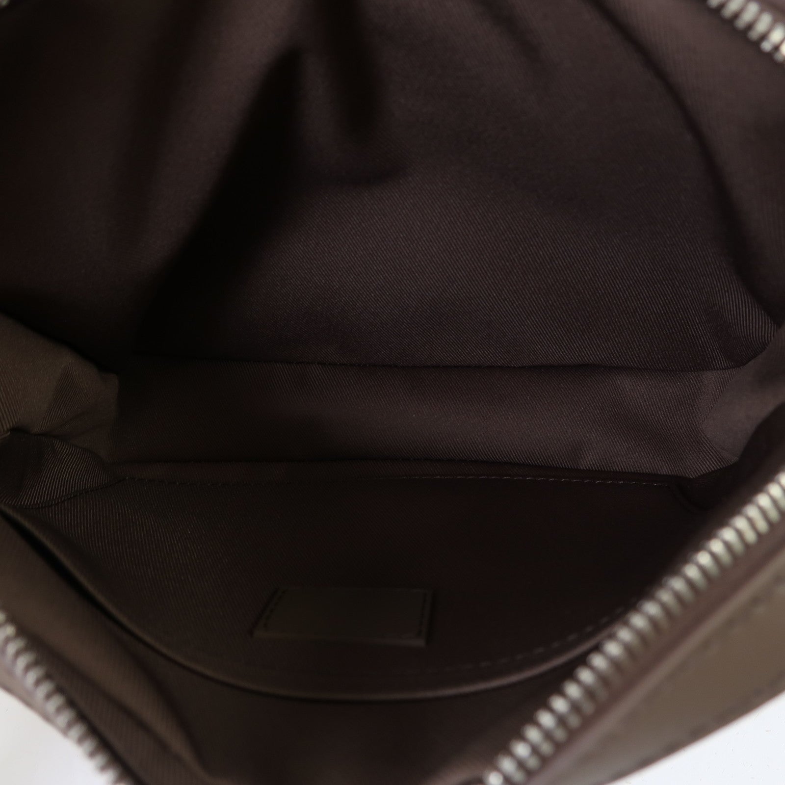 LOUIS VUITTON 牛皮皮革Fastline Messenger銀扣肩背袋啡色