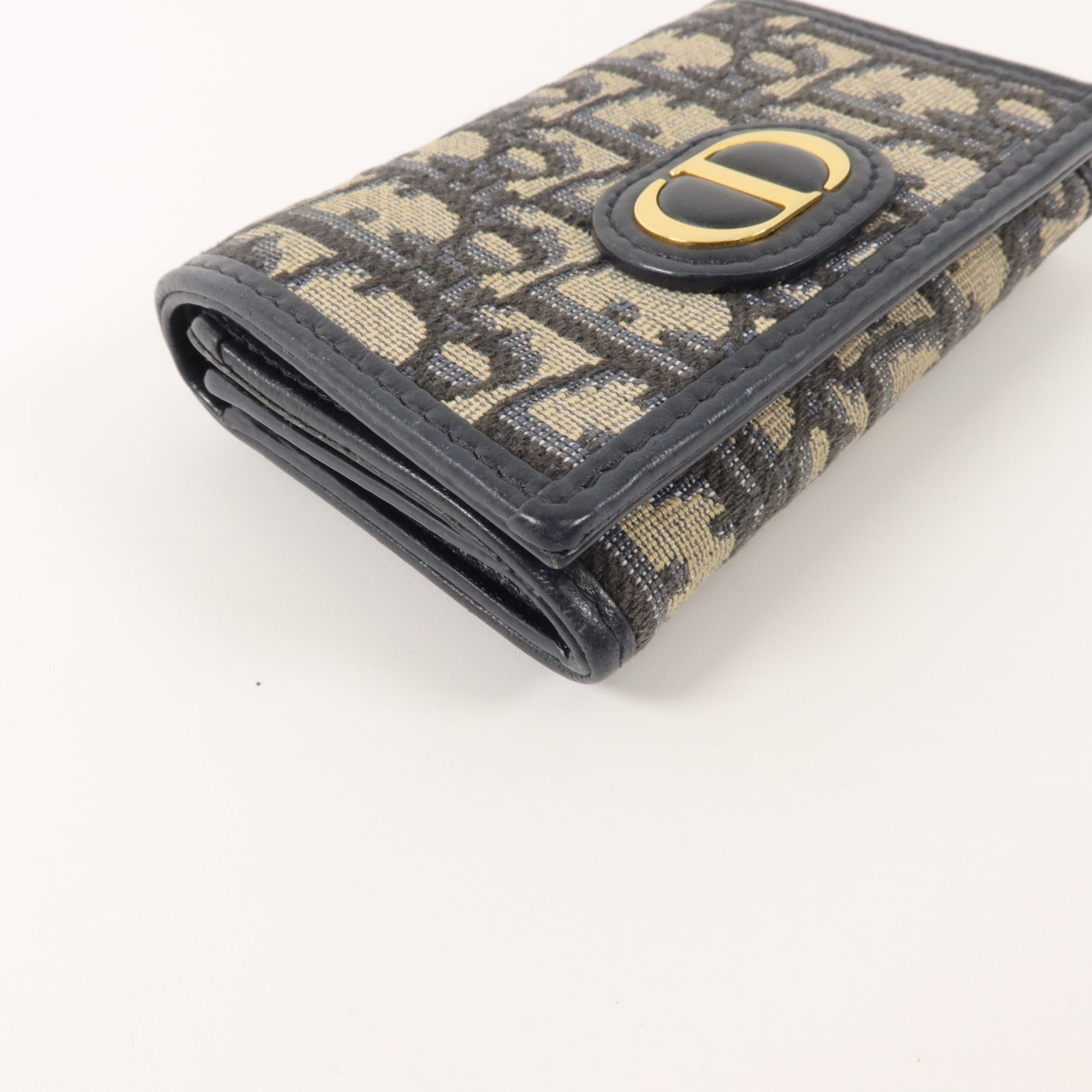 Dior 帆布30 Montaigne Glycine Card Wallet卡片套