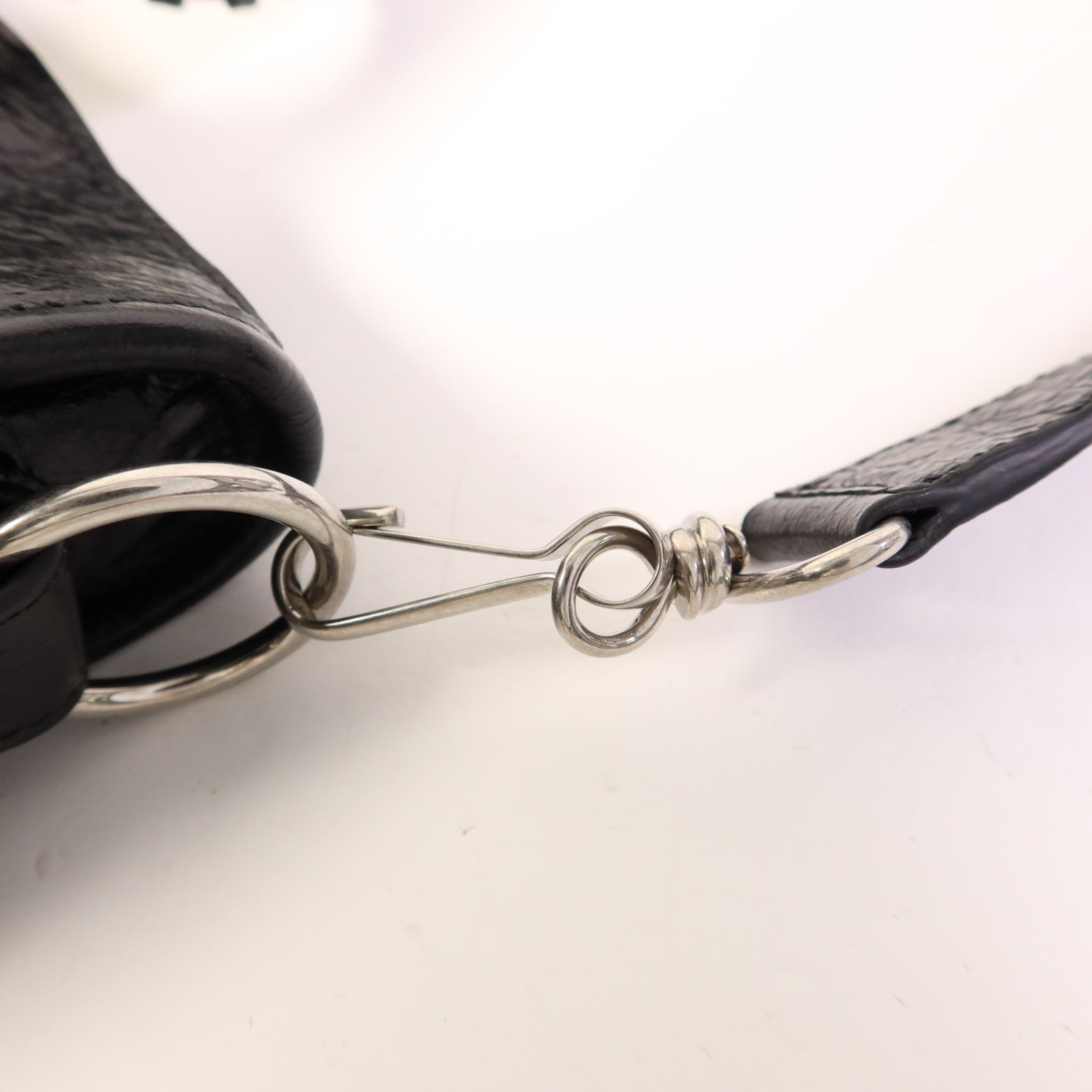 BALENCIAGA 羊皮皮革Le City Small Bag銀扣手挽肩背兩用袋