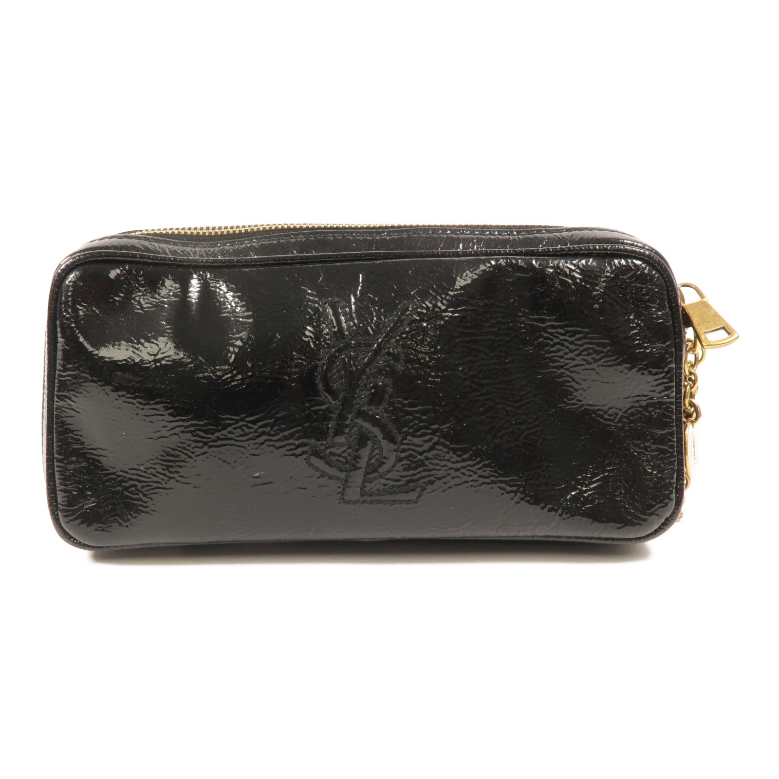SAINT LAURENT 漆皮皮革Patent Belle De Jour手拿包