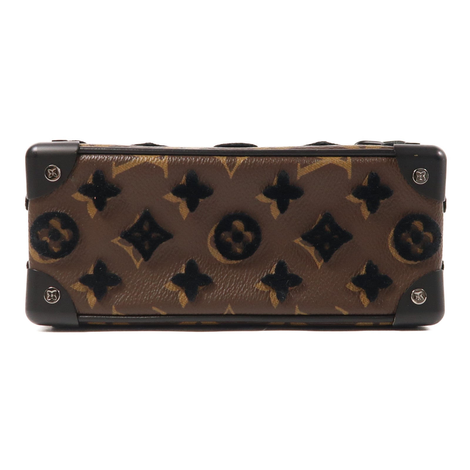 LOUIS VUITTON Monogram/Velvet Soft Trunk肩背袋