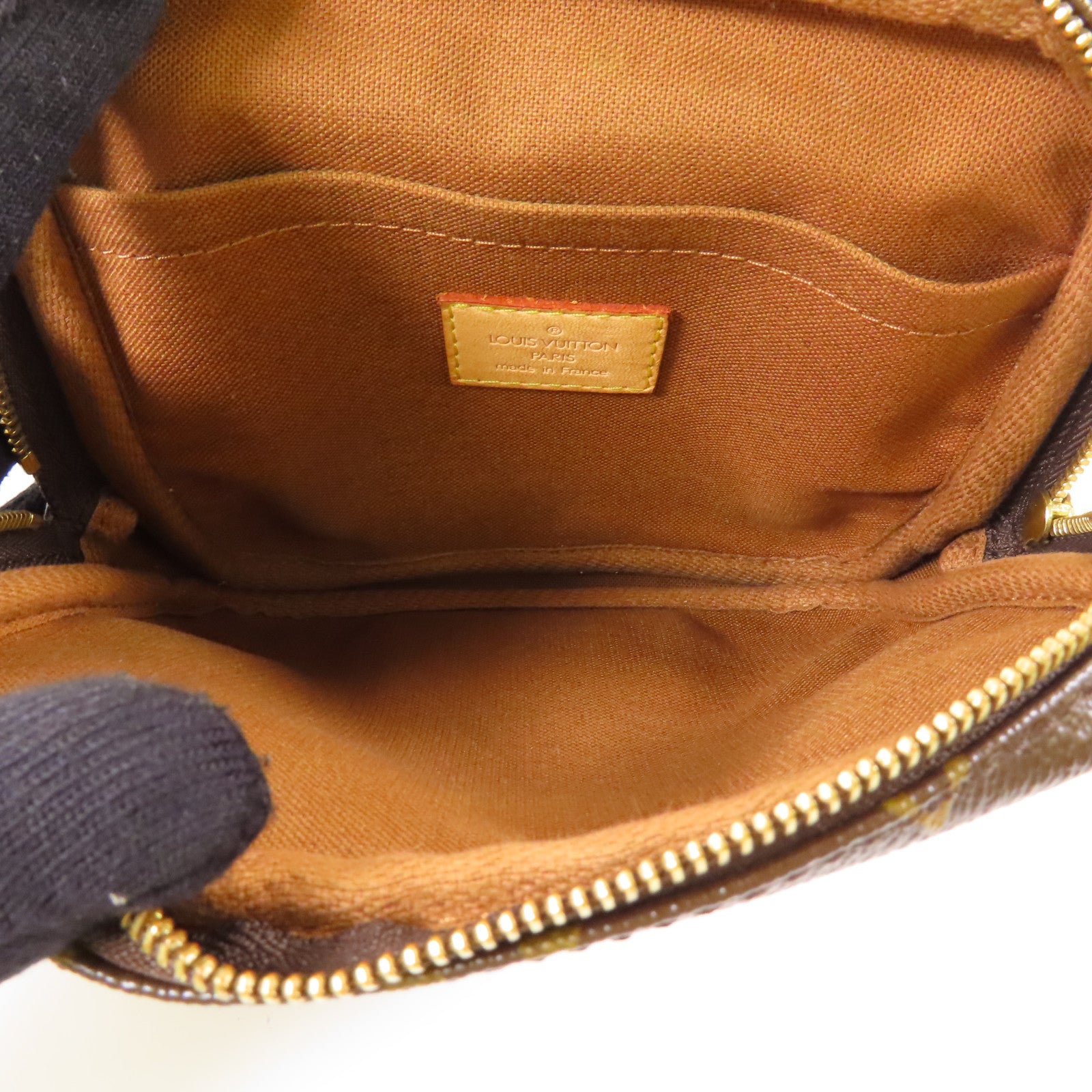 LOUIS VUITTON LV GHW Bosphore Waist Bag M40108 Monogram Brown