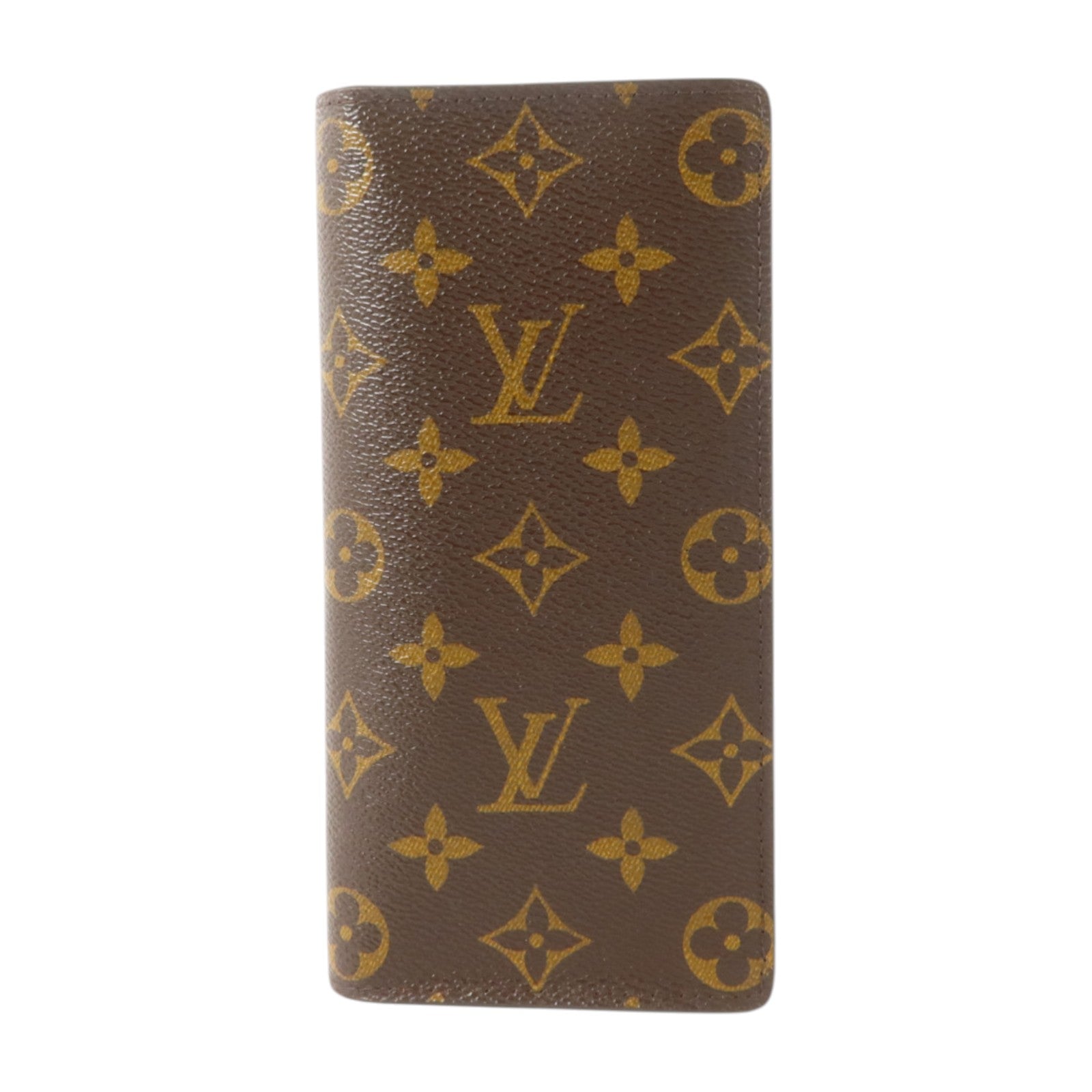 LOUIS VUITTON Monogram Brazza Wallet金扣長錢包