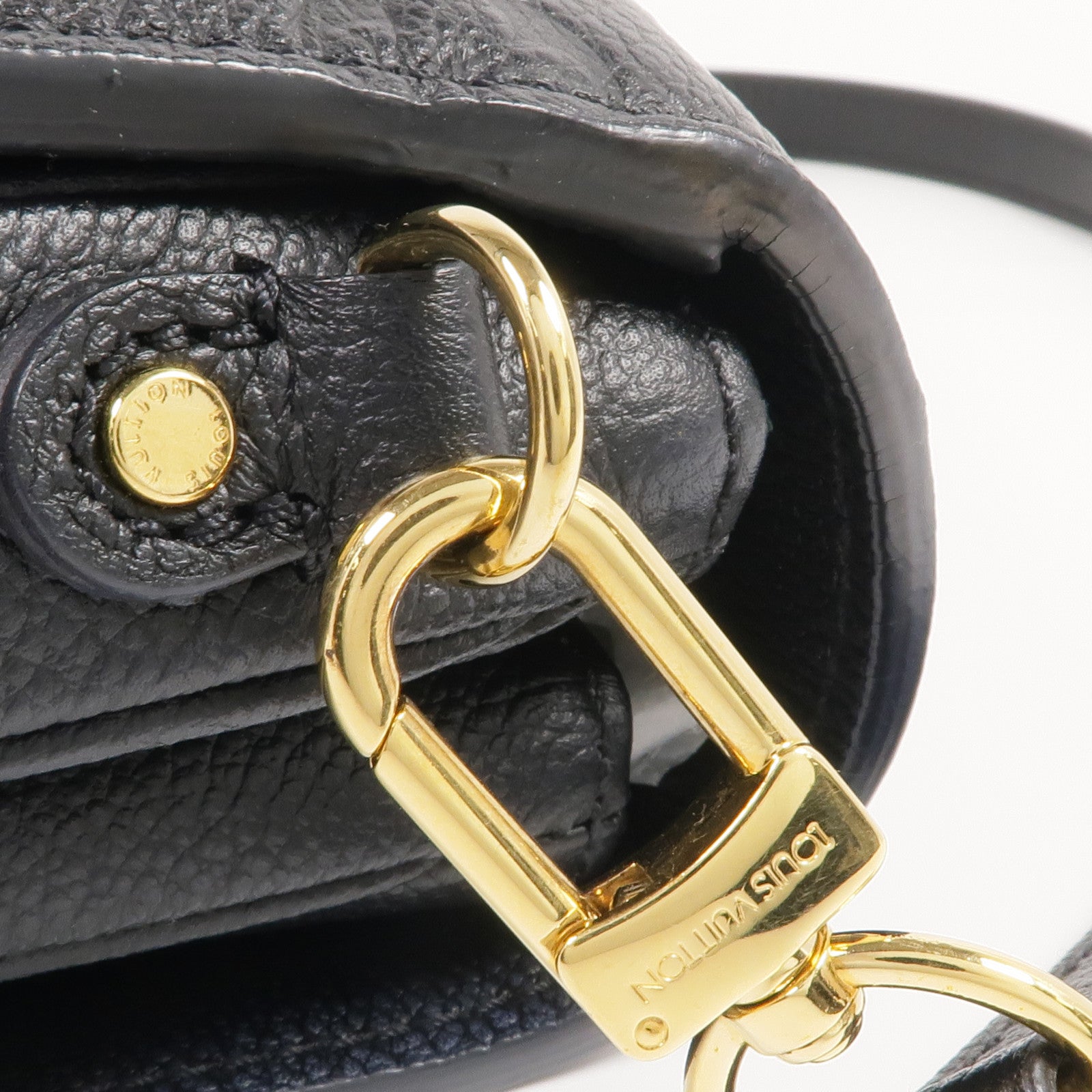 LOUIS VUITTON Monogram Empreinte Pochette Metis金扣手挽肩背兩用袋