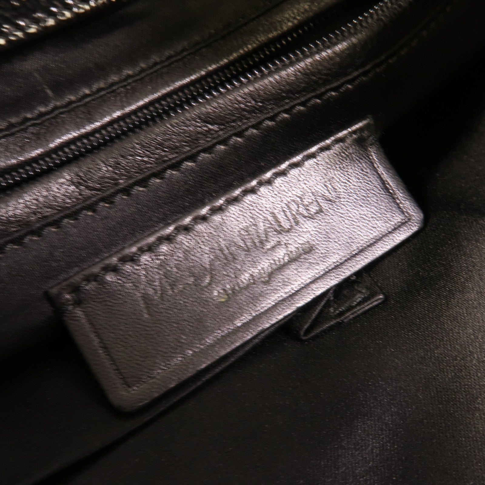 YVES SAINT LAURENT 漆皮皮革Tote Bag手挽袋
