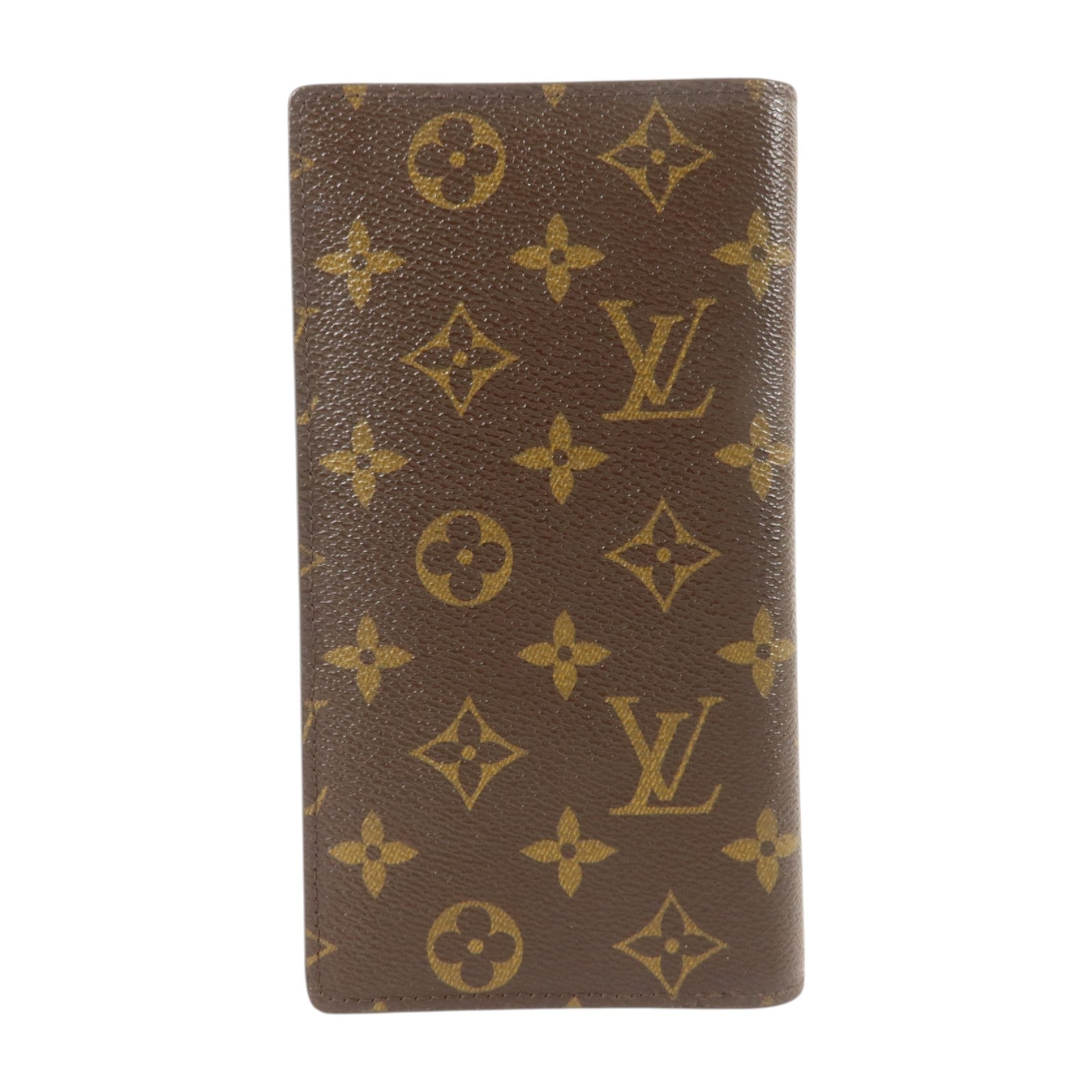 LOUIS VUITTON Monogram Brazza Wallet金扣長錢包