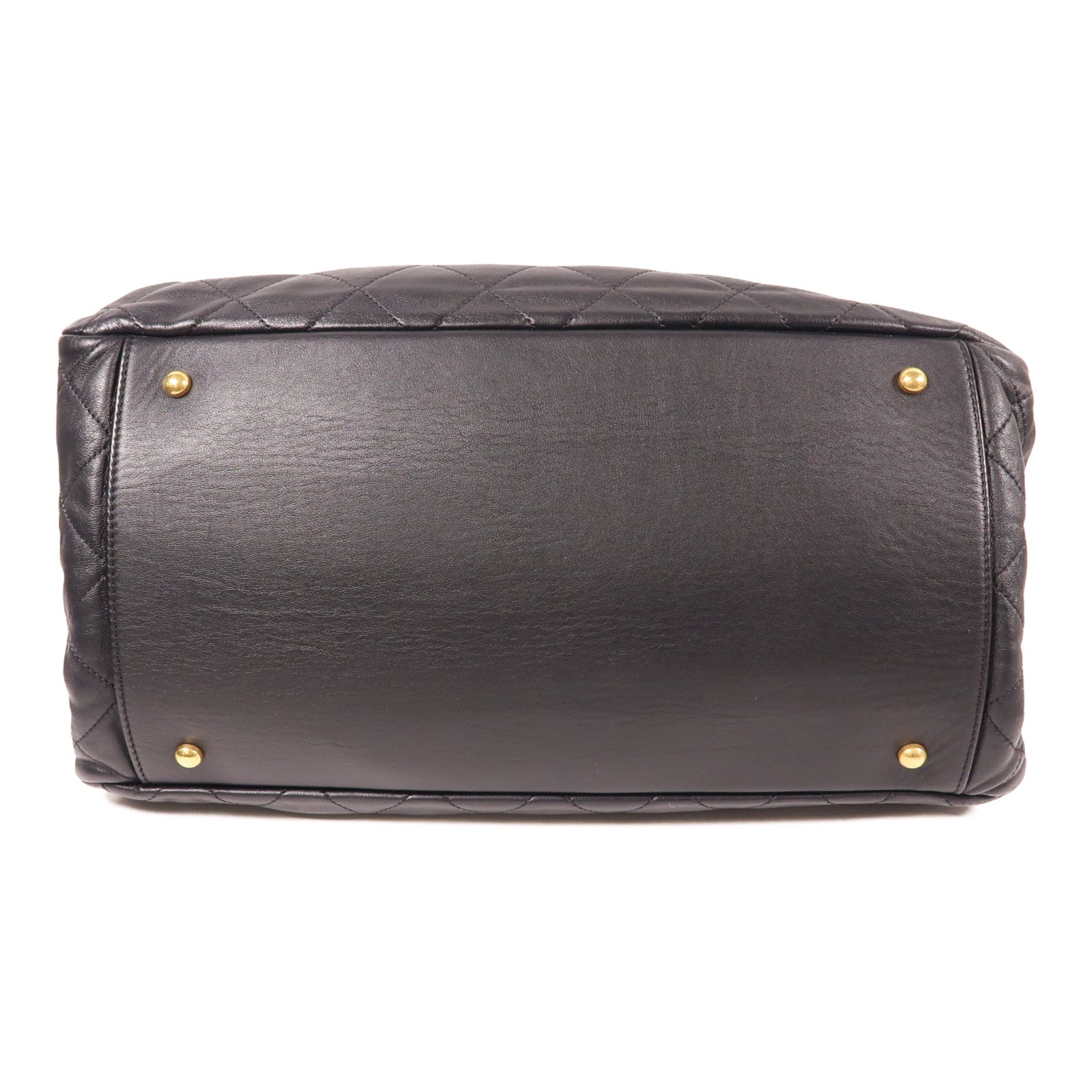 CHANEL 牛皮皮革2way Shoulder Bag金扣手挽肩背兩用袋
