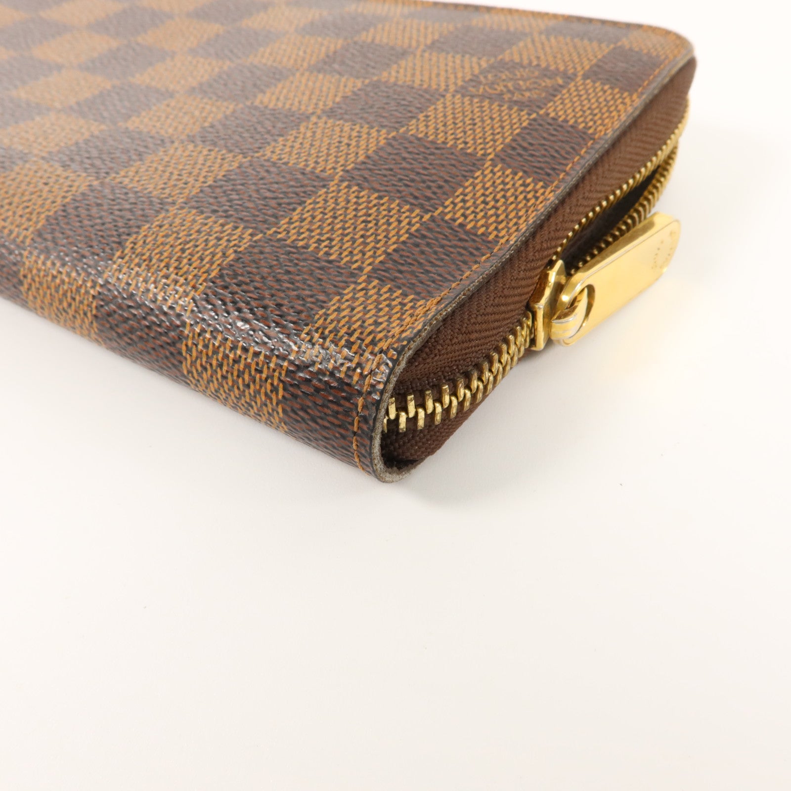 LOUIS VUITTON Damier Zippy Organizer金扣長錢包