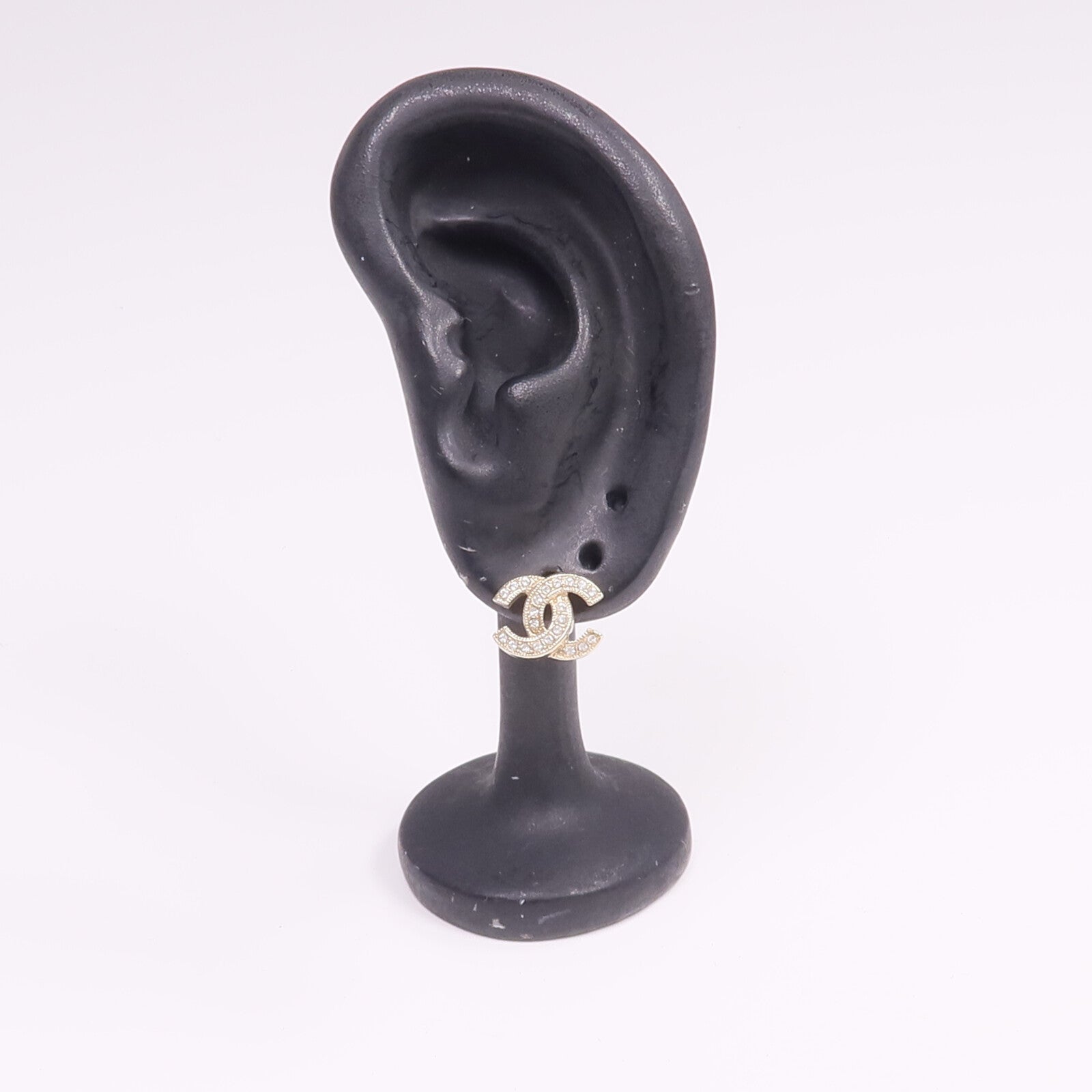 CHANEL 金屬/水晶Earrings耳環