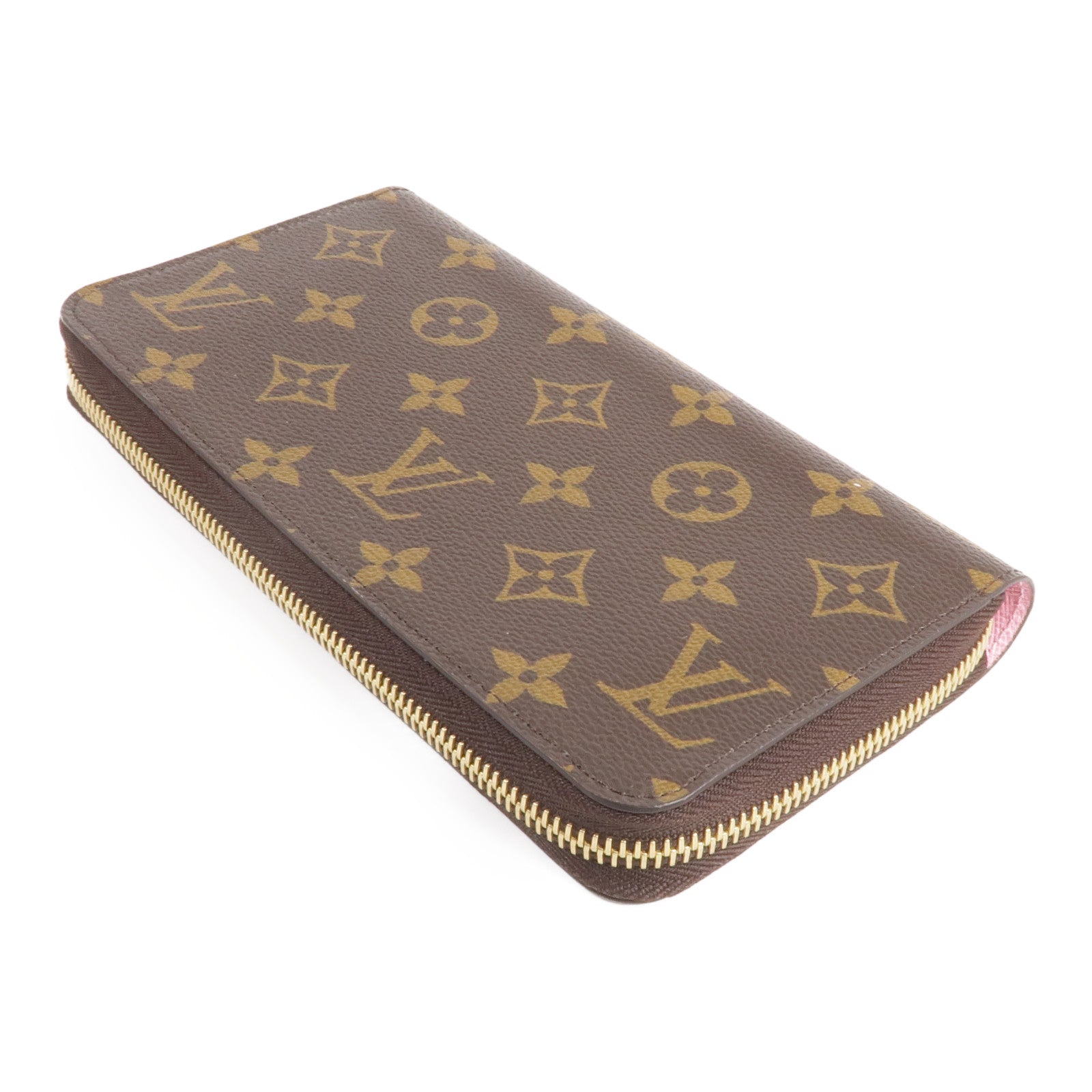 LOUIS VUITTON Monogram Animation Alpine Zippy Wallett金扣長錢包