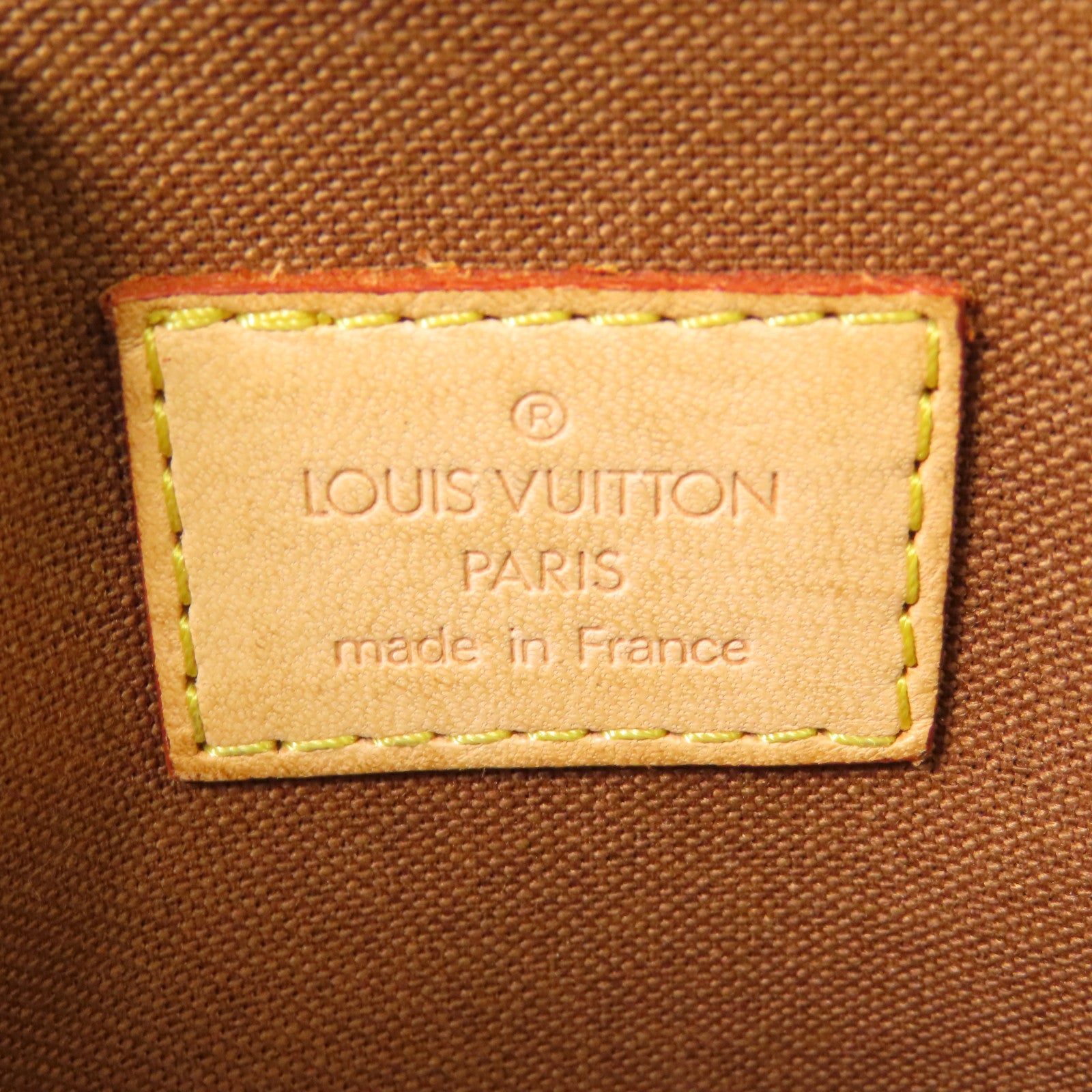 LOUIS VUITTON LV GHW Bosphore Waist Bag M40108 Monogram Brown