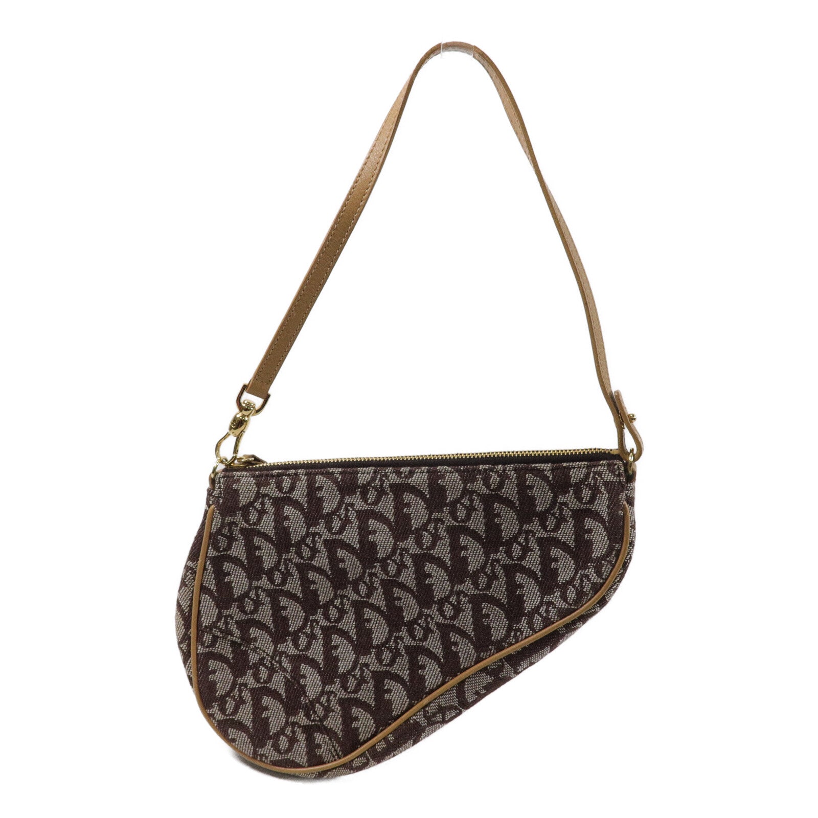 Dior 帆布Vintage Saddle Bag肩背袋