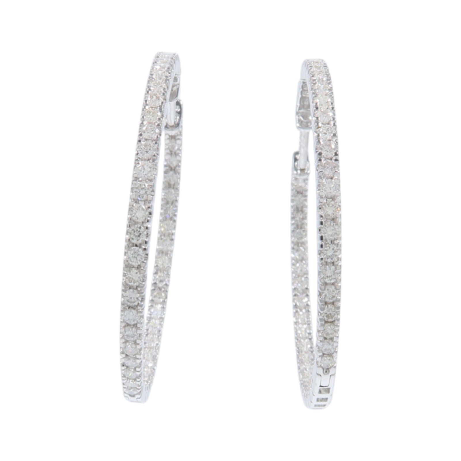 JEWELRY 18K白金Diamond Earrings鑽石耳環