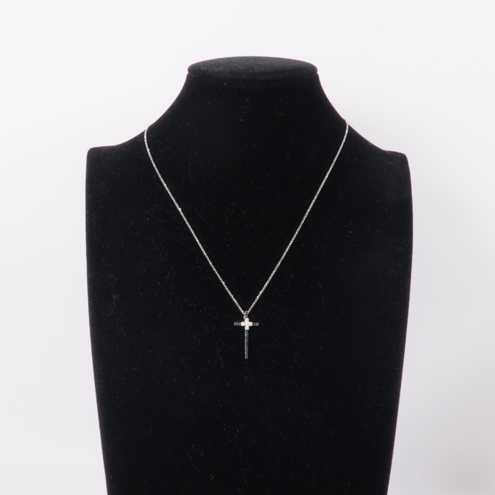 JEWELRY 18K白金Black Diamond 0.27ct鑽石項鍊