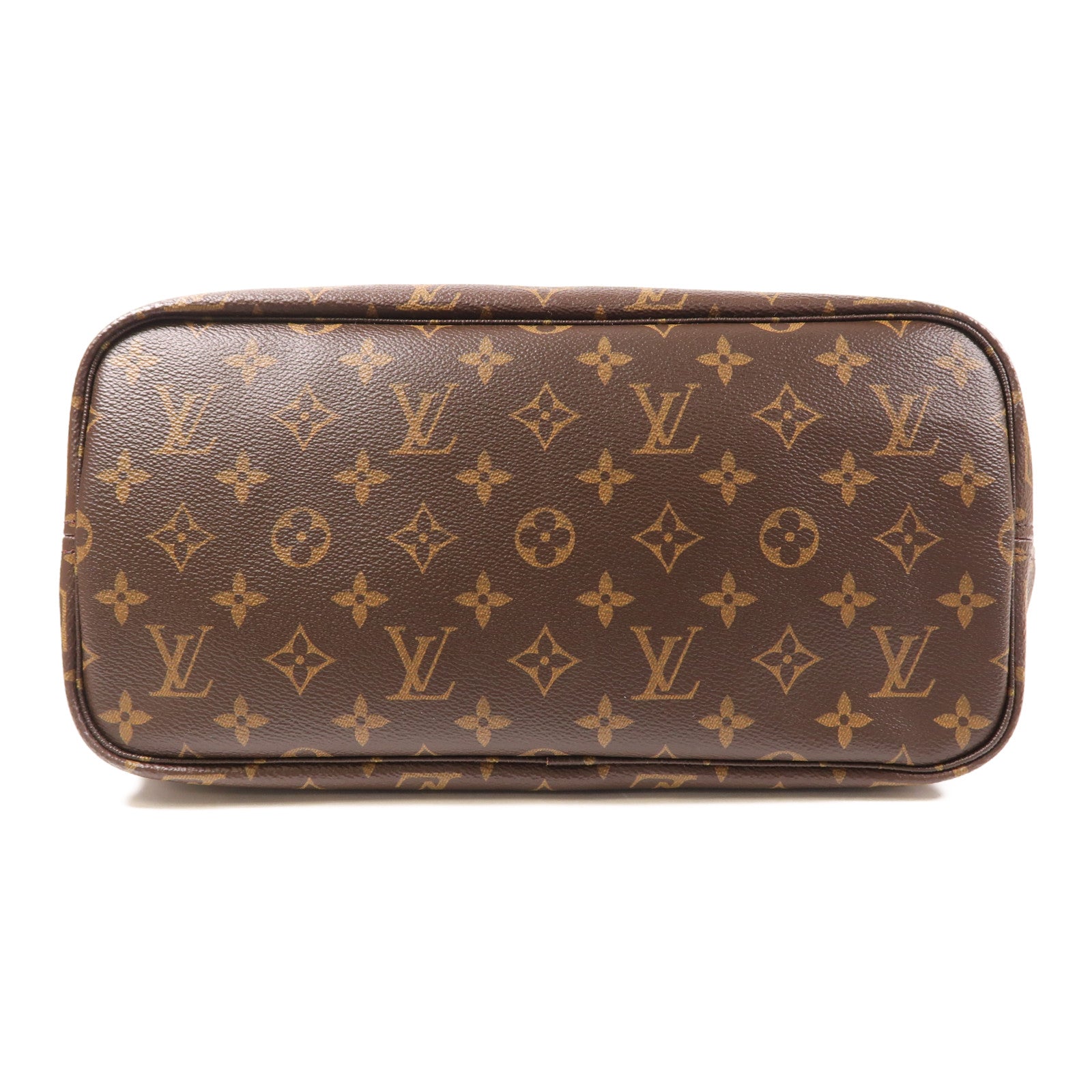 LOUIS VUITTON Monogram Macassar World Tour Neverfull MM金扣手挽袋