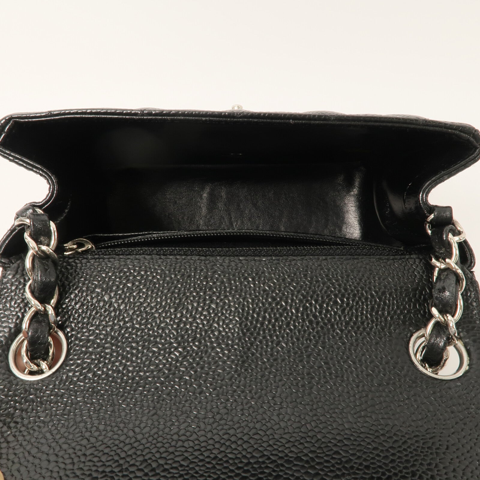 CHANEL 牛皮皮革Classic 17鏈帶肩背袋