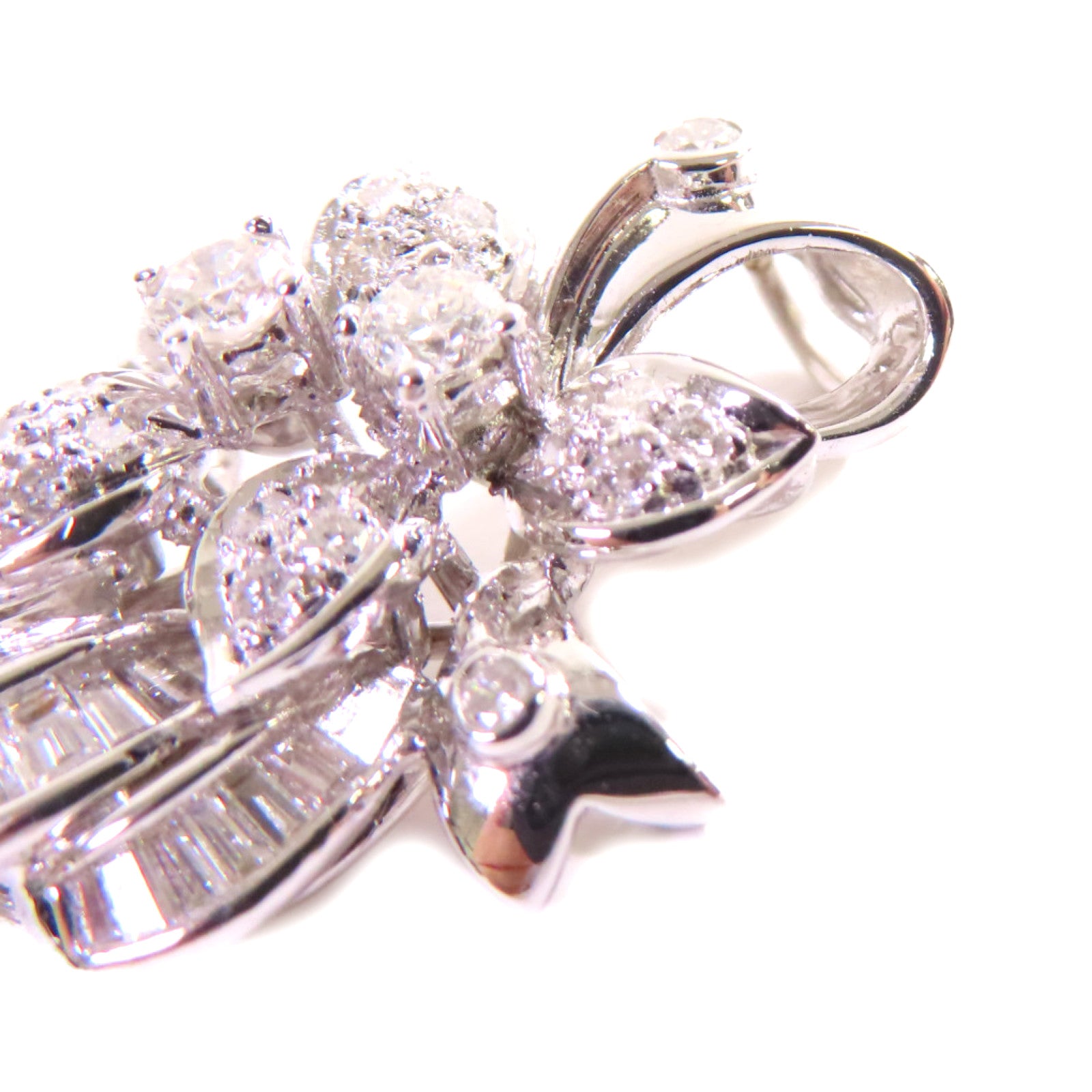 JEWELRY 18K白金/鑽石Diamond Pendant Top吊墜頭扣