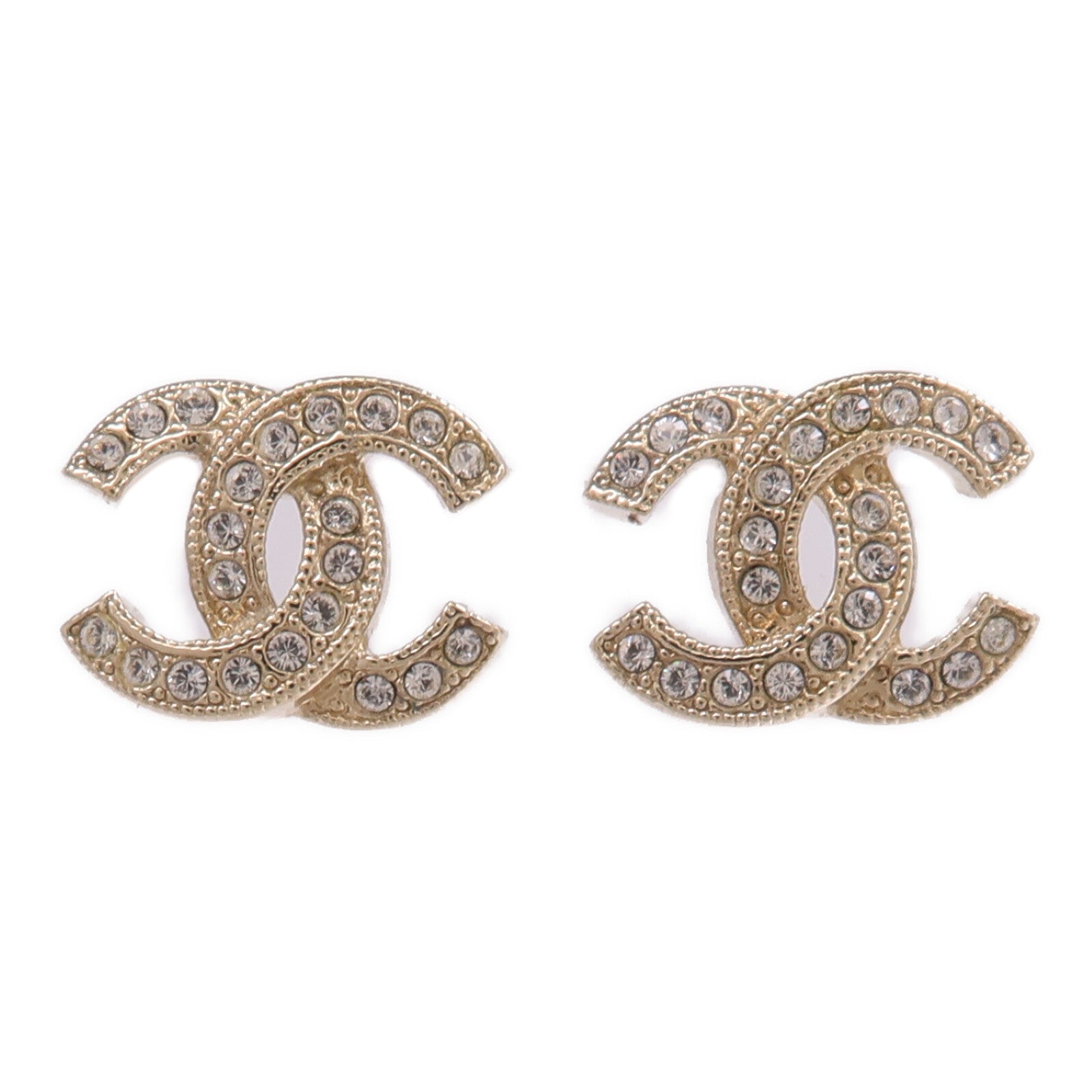 CHANEL 金屬/水晶Earrings耳環