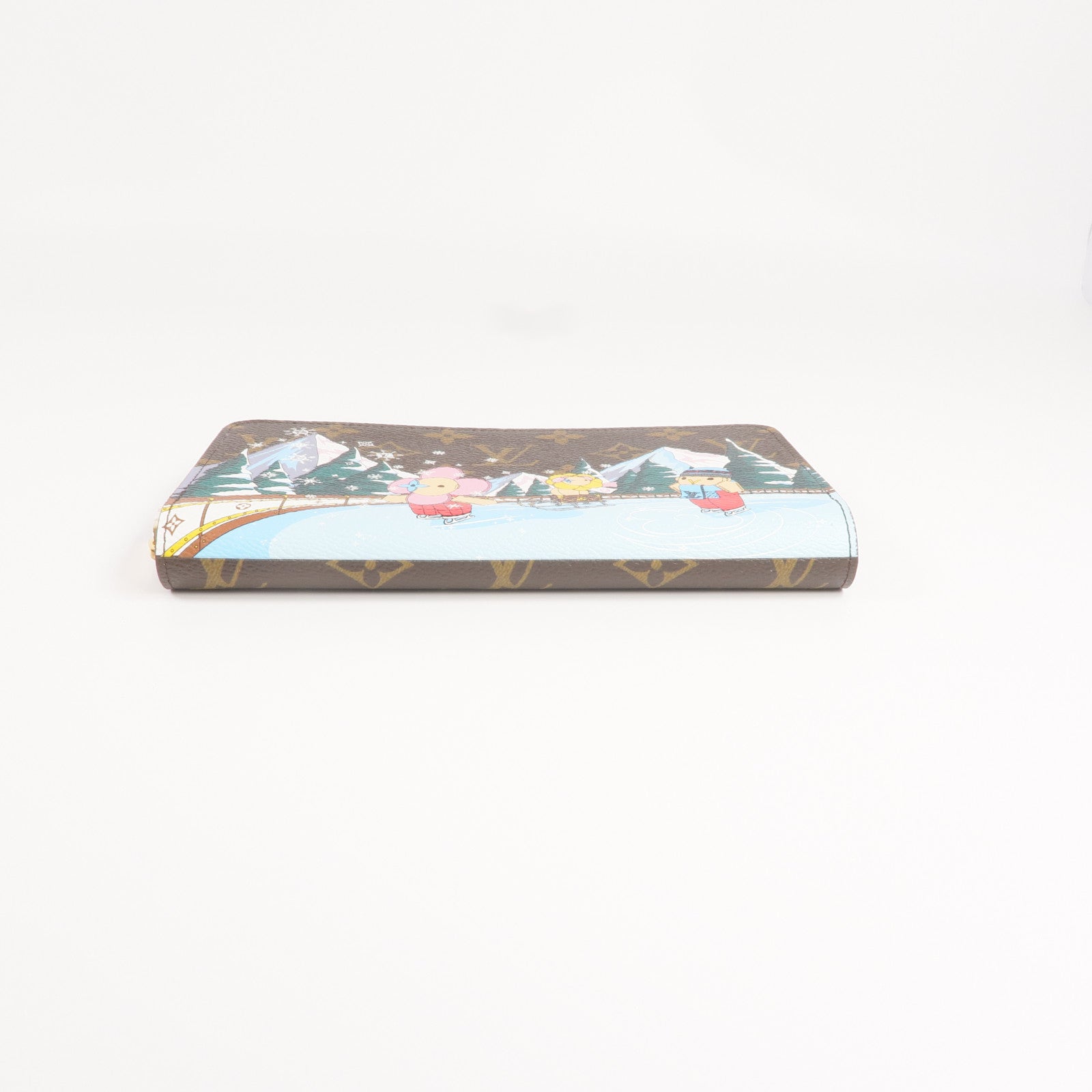 LOUIS VUITTON Monogram Animation Alpine Zippy Wallett金扣長錢包